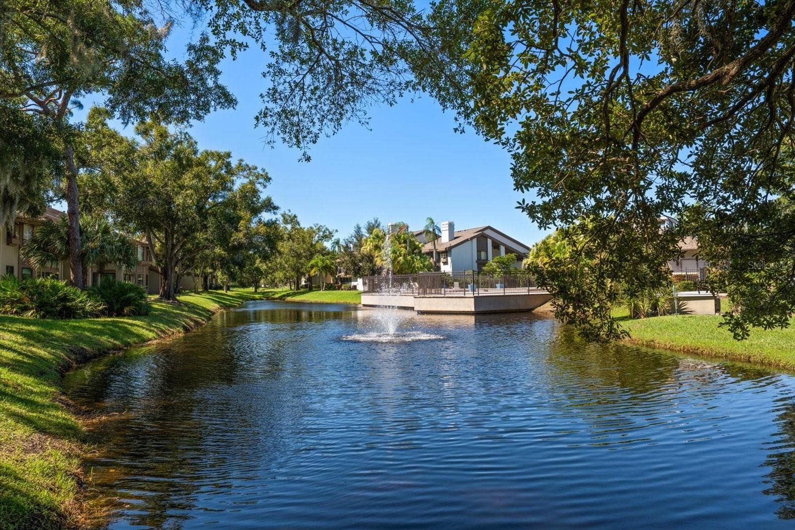 3079 LANDMARK BOULEVARD, #1608, Palm Harbor, FL 34684 Peaceful Pond