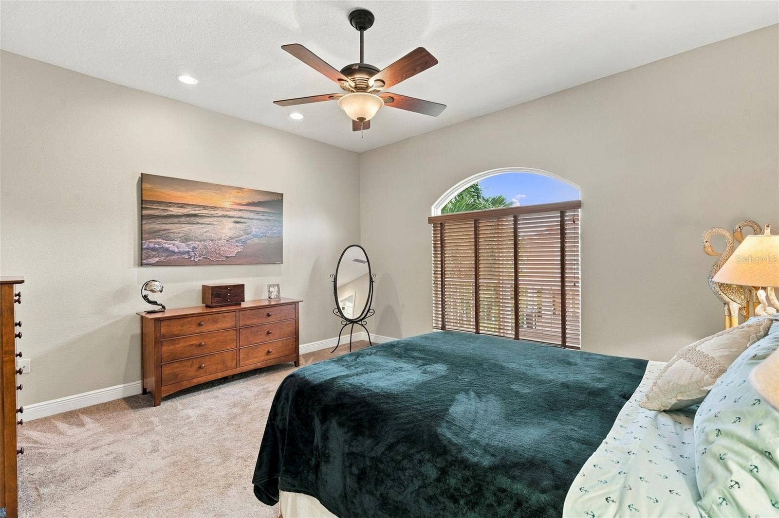 Primary Bedroom with En-Suite Bathroom, His & Her Walk-in Closets, Double sinks with Granite countertops, jacuzzi tub, separate shower
