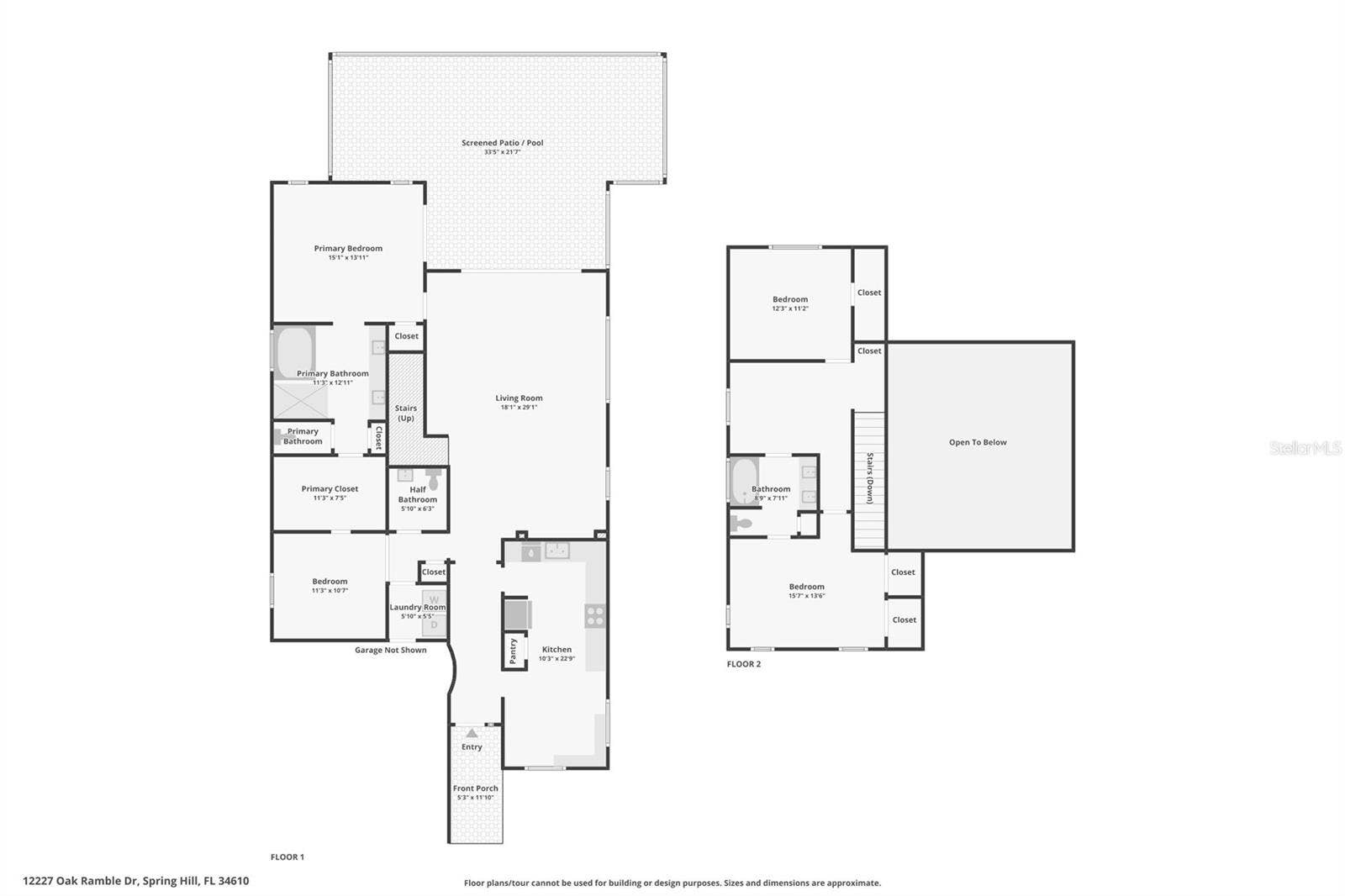12227 OAK RAMBLE DRIVE, Spring Hill, FL 34610 12227 OAK RAMBLE DRIVE, Spring Hill, FL 34610