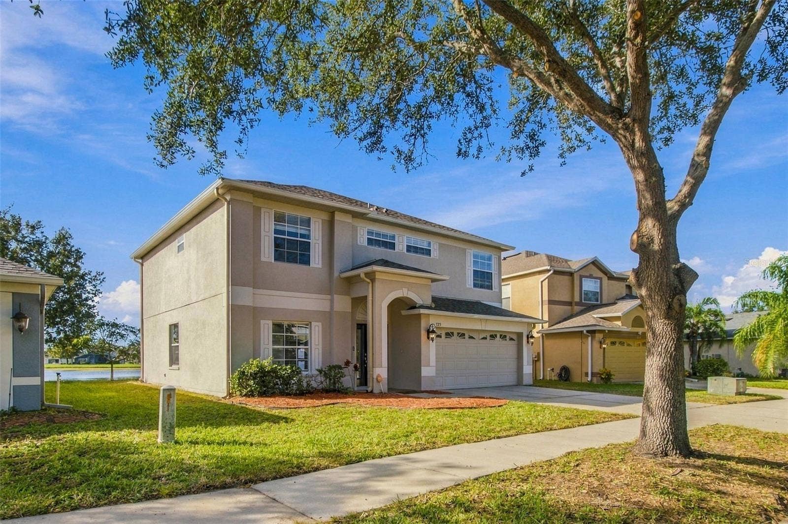 525 POWDER VIEW DRIVE, Ruskin, FL 33570 Shadwd Trees throughout Community