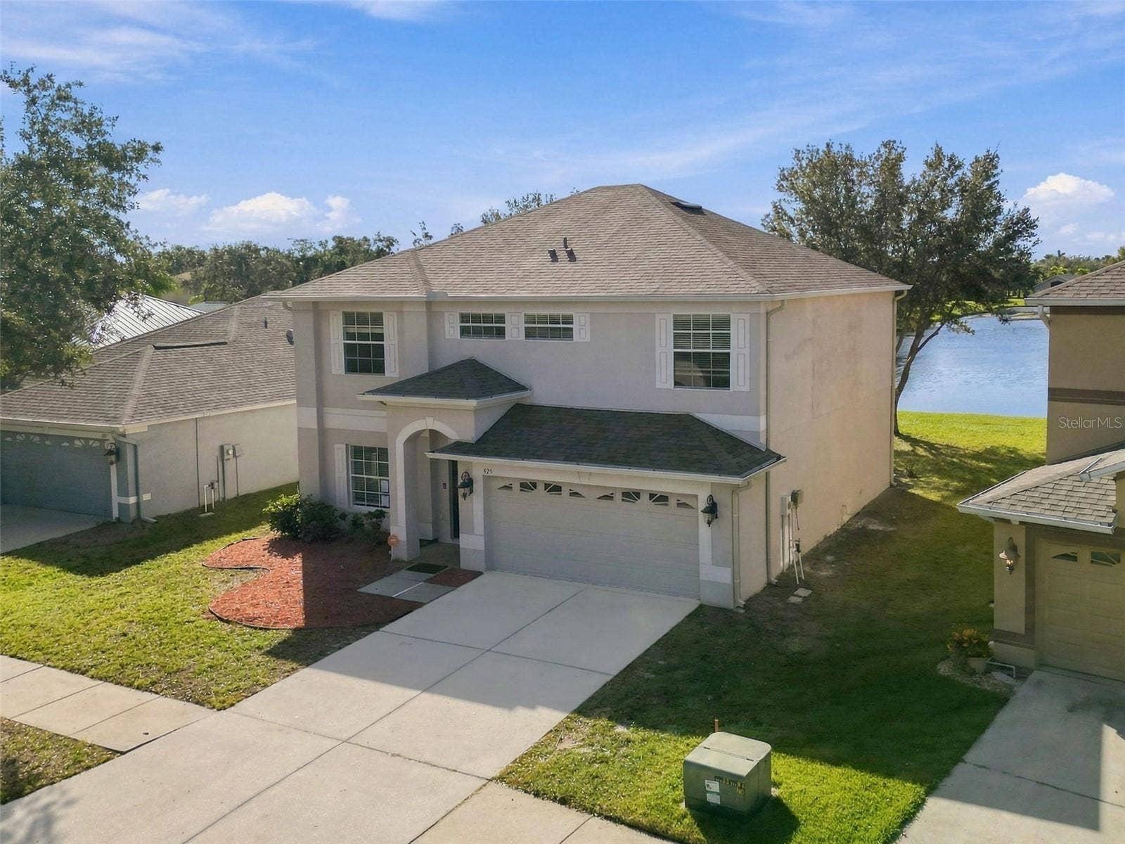 525 POWDER VIEW DRIVE, Ruskin, FL 33570 Arial View