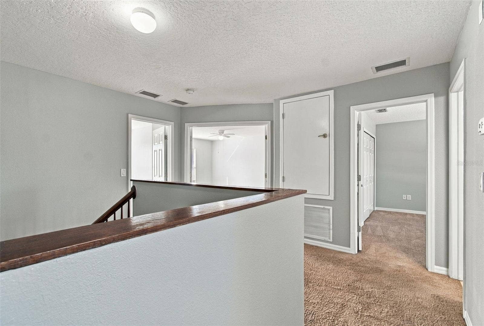 525 POWDER VIEW DRIVE, Ruskin, FL 33570 Upstairs vire to Peimary Bedroom, Bonus or 4th Bedroom, A/C Closet,2nd and 3rd Bedrooms