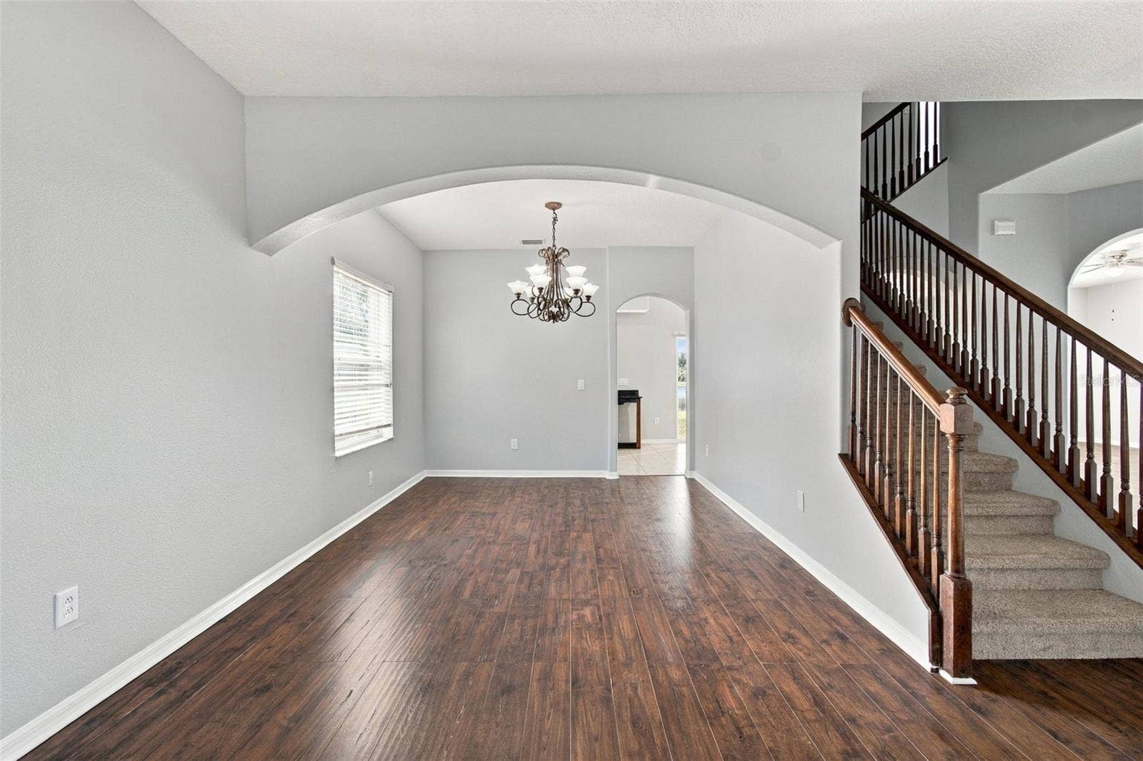525 POWDER VIEW DRIVE, Ruskin, FL 33570 Dining Room from Living Room