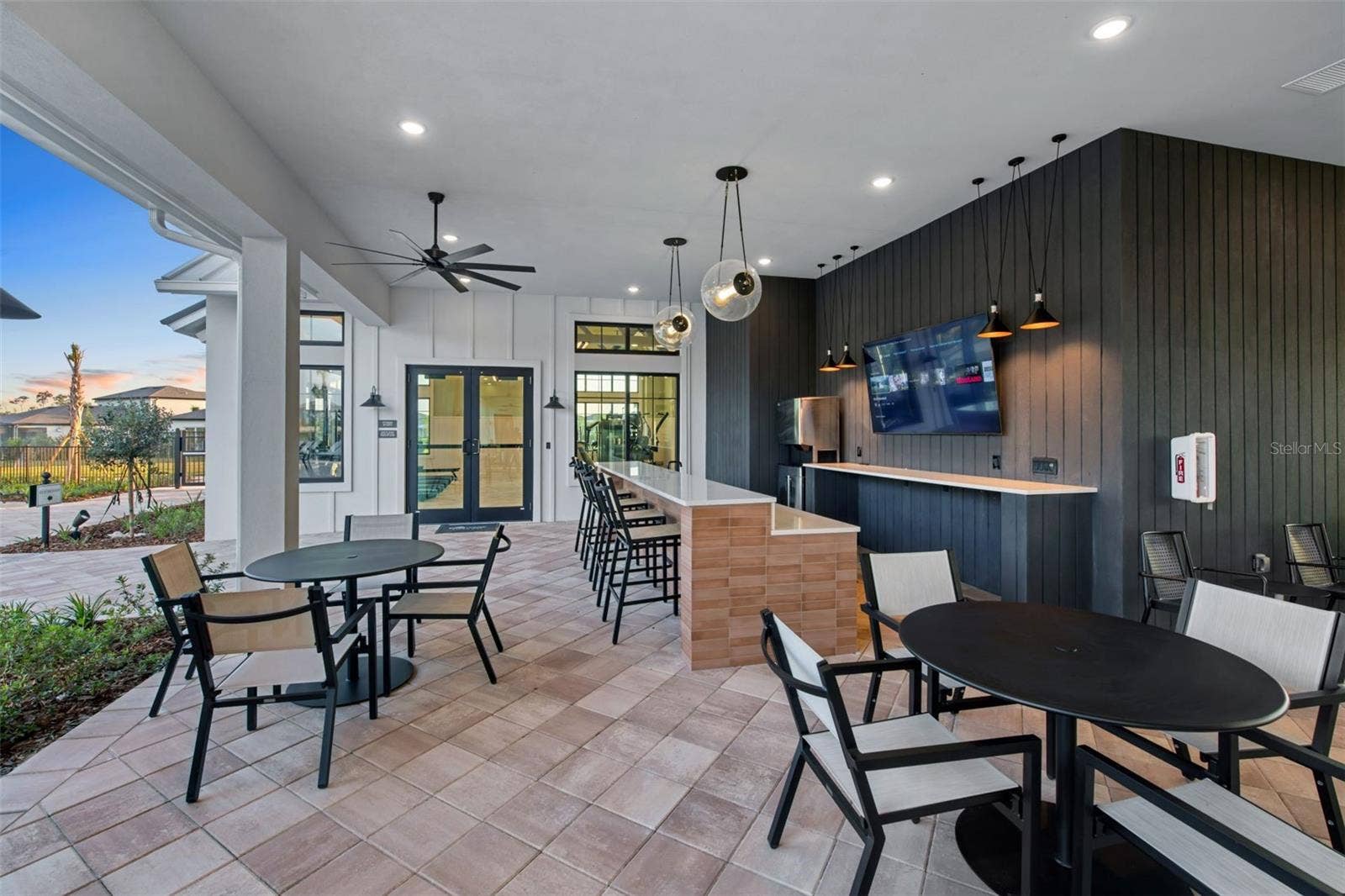 6635 BLAZING SPIRIT STREET, Wesley Chapel, FL 33545 Clubhouse Covered Lanai