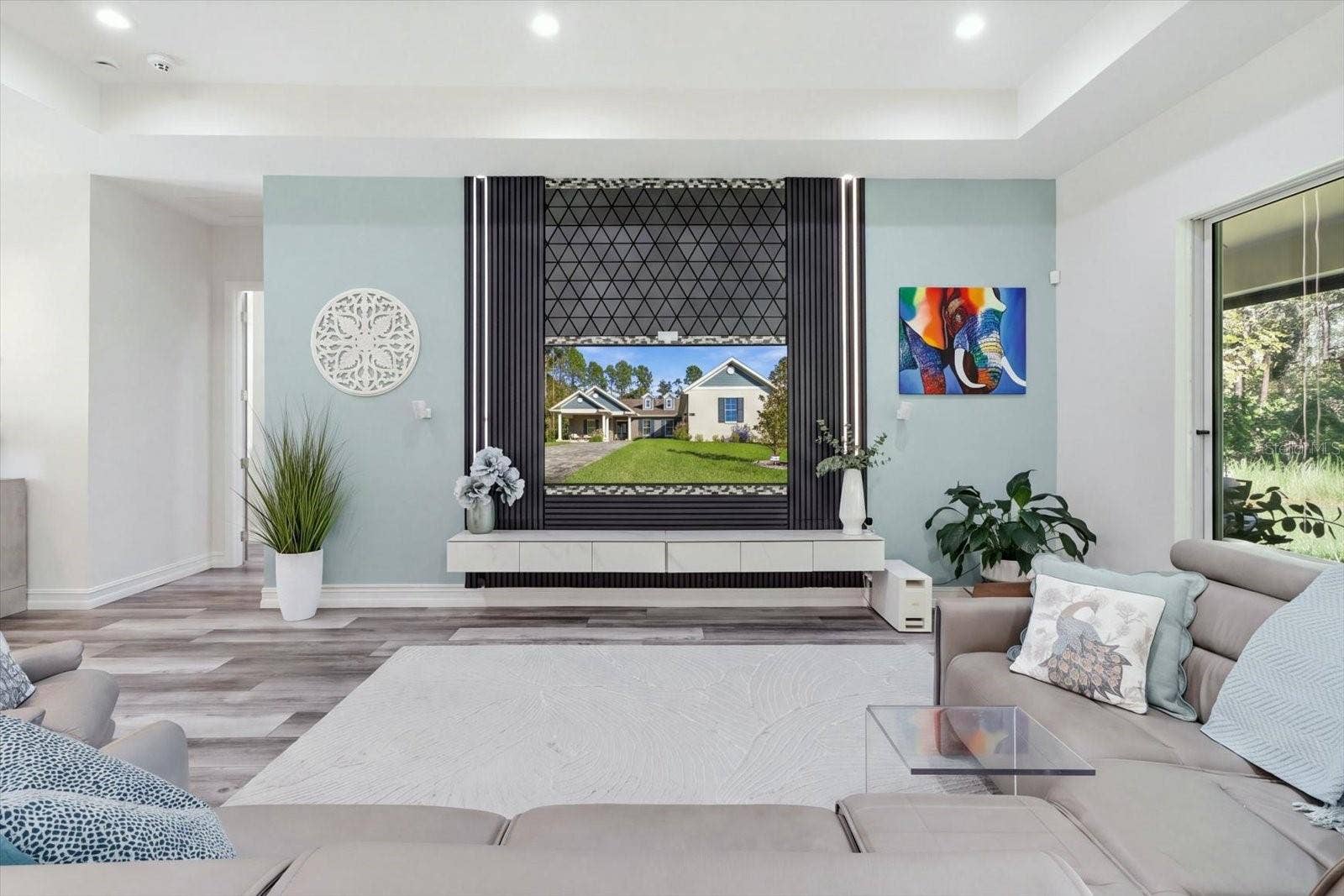 4477 MAJESTIC HILLS LOOP, Brooksville, FL 34601 Living Room