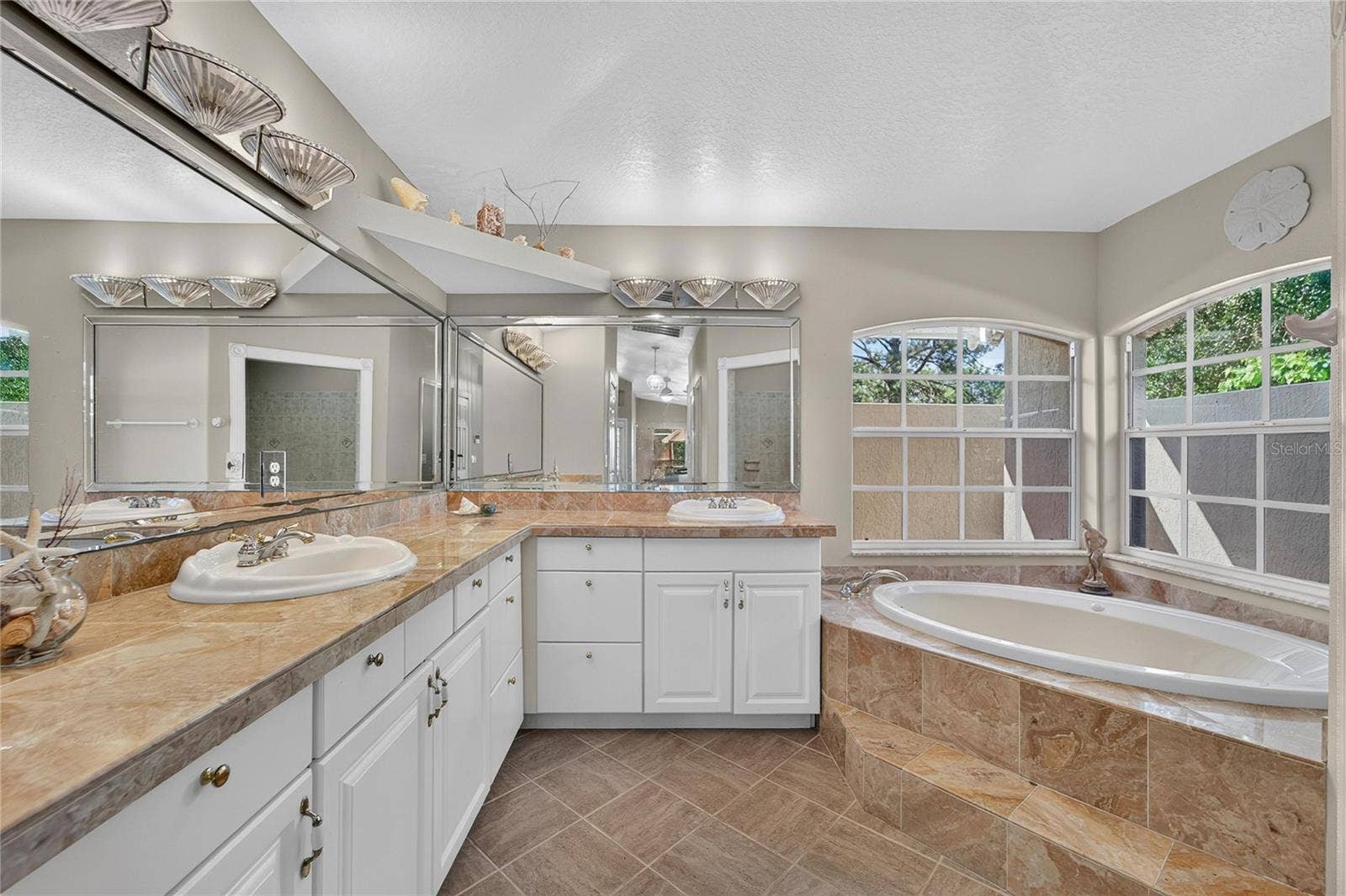 28329 LINDENHURST DRIVE, Wesley Chapel, FL 33544 Bath has a jacuzzi tub and walkin shower