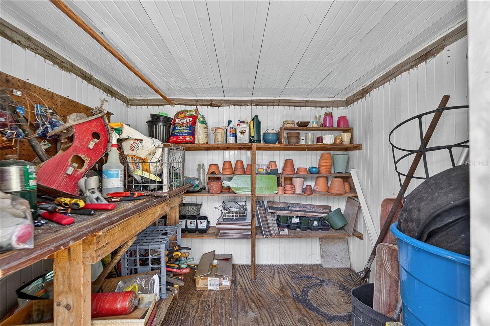 0 OLCOTT DRIVE, Wesley Chapel, FL 33544 Inside of shed