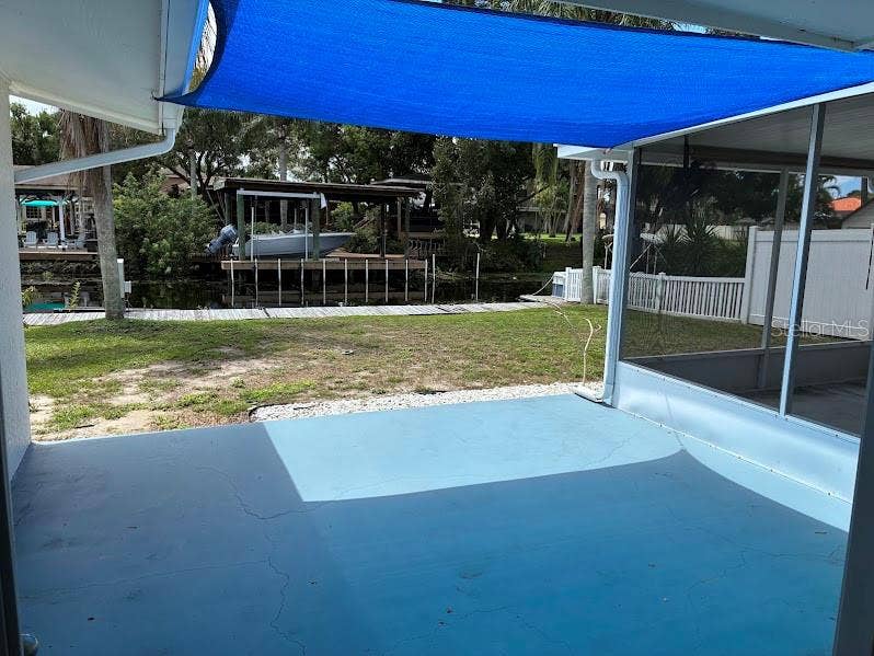 52 CYPRESS DRIVE, Palm Harbor, FL 34684 covered patio