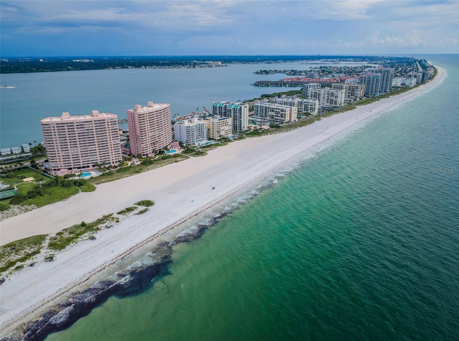 Crescent Beach Club along Sand Key - the 90210 of Pinellas County!