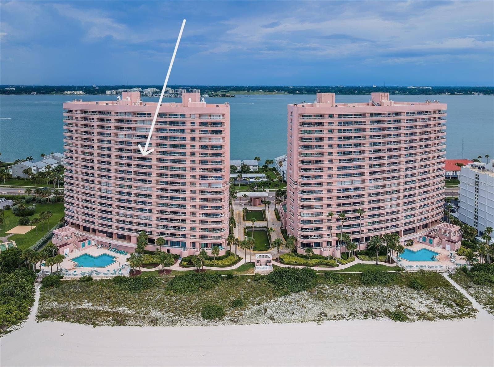 Crescent Beach Club Two on Sand Key!  Your own Private Beach!
