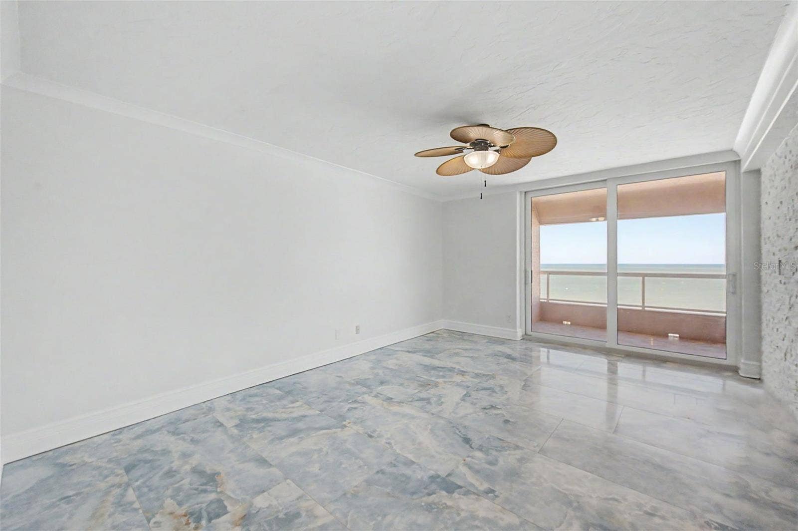 Primary Bedroom with access to the Gulf front Balcony