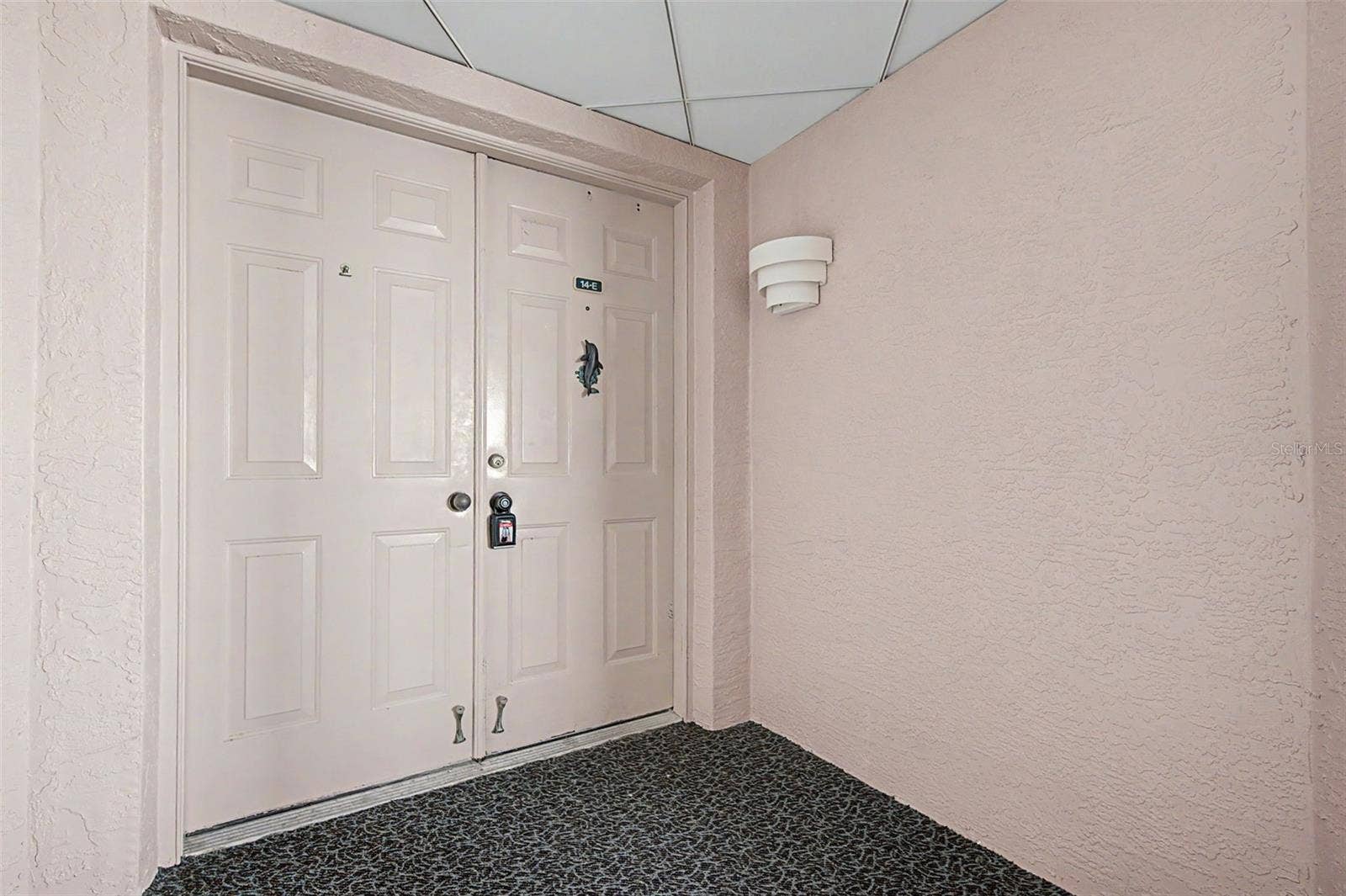 Exterior front entry door
