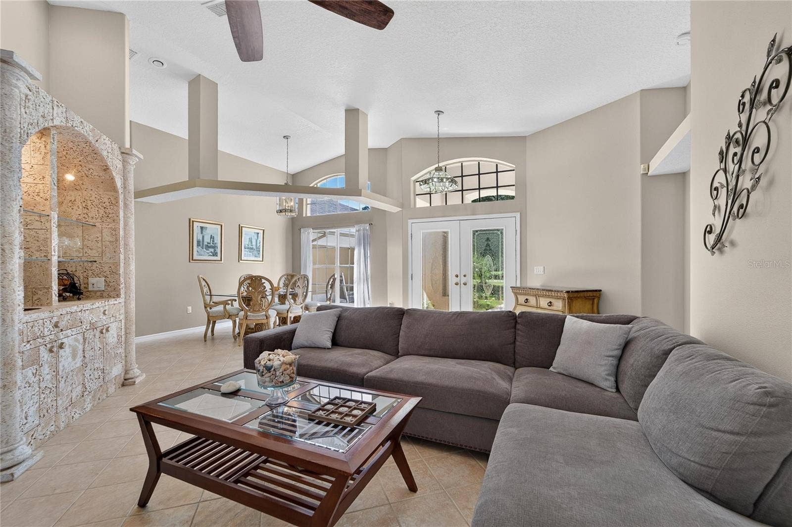 0 LINDENHURST DRIVE, Wesley Chapel, FL 33544 Formal living room with wet bar