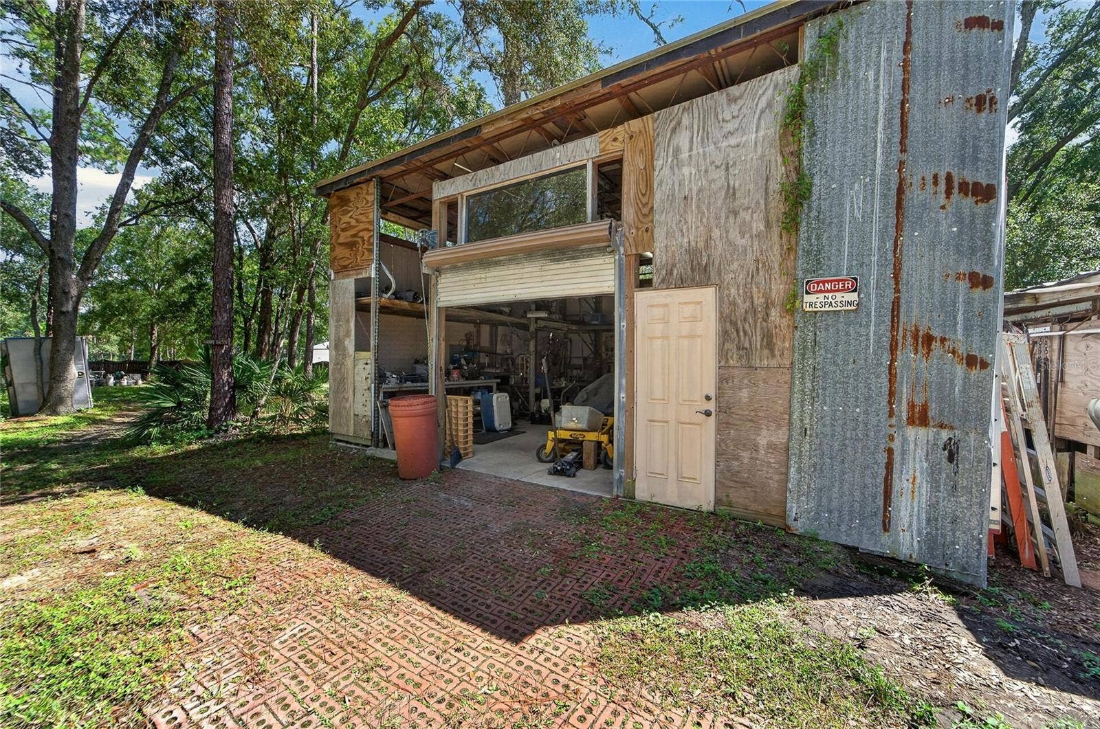 0 LINDENHURST DRIVE, Wesley Chapel, FL 33544 Rear shed/barn/shop