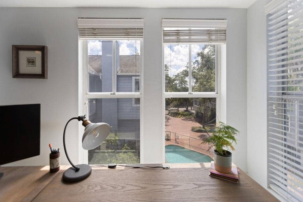 919 S ROME AVENUE, #8, Tampa, FL 33606 View overlooking the pool