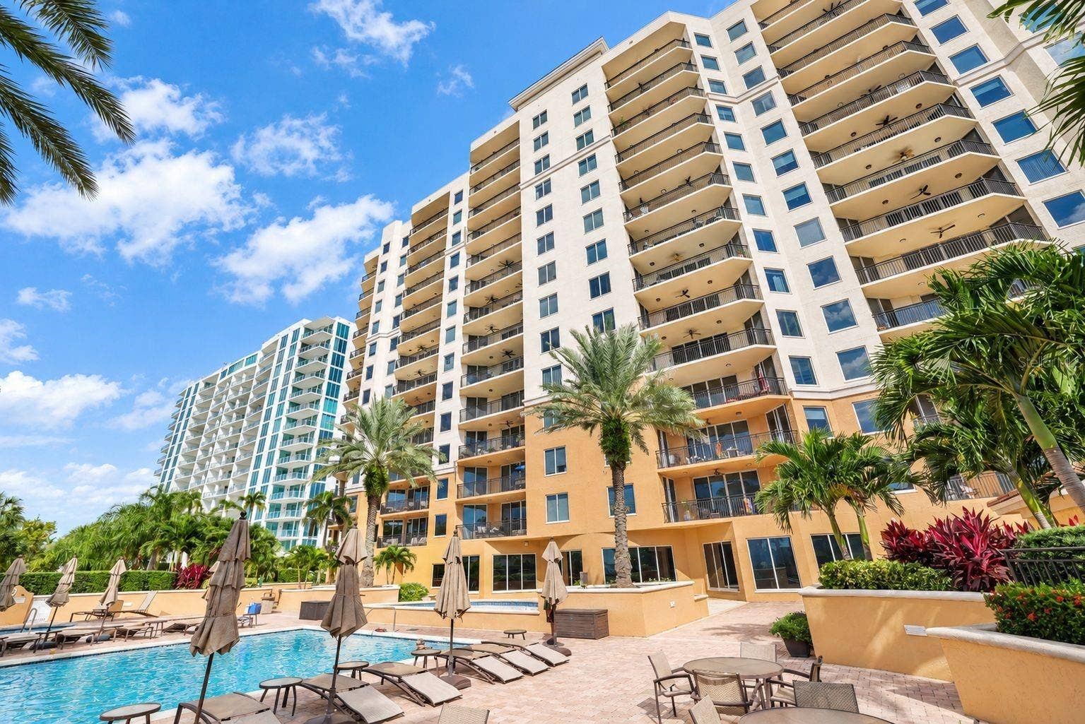 5823 BOWEN DANIEL DRIVE, #704, Tampa, FL 33616 Back of Building from Pool