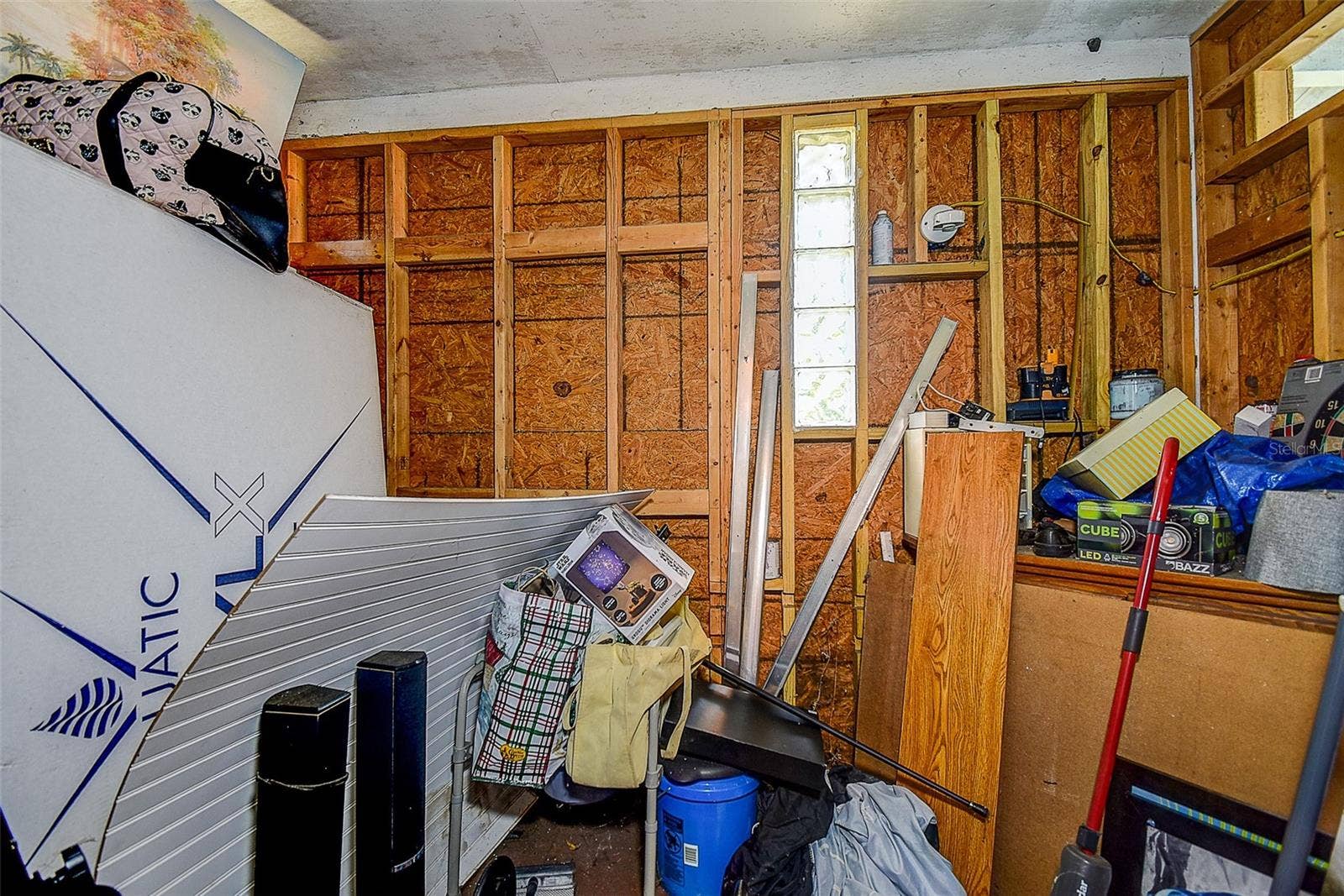 498 STREMMA ROAD, Largo, FL 33770 10x6ft Framed in bathroom with plumbing, needs finishing