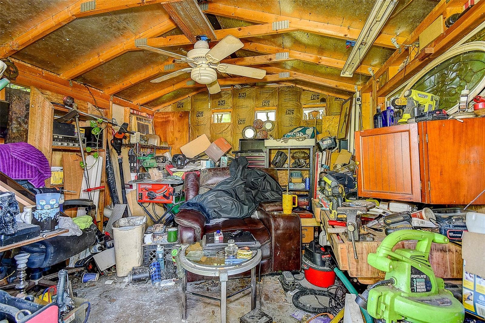 498 STREMMA ROAD, Largo, FL 33770 Barn Style Tuff Shed #1 with electric