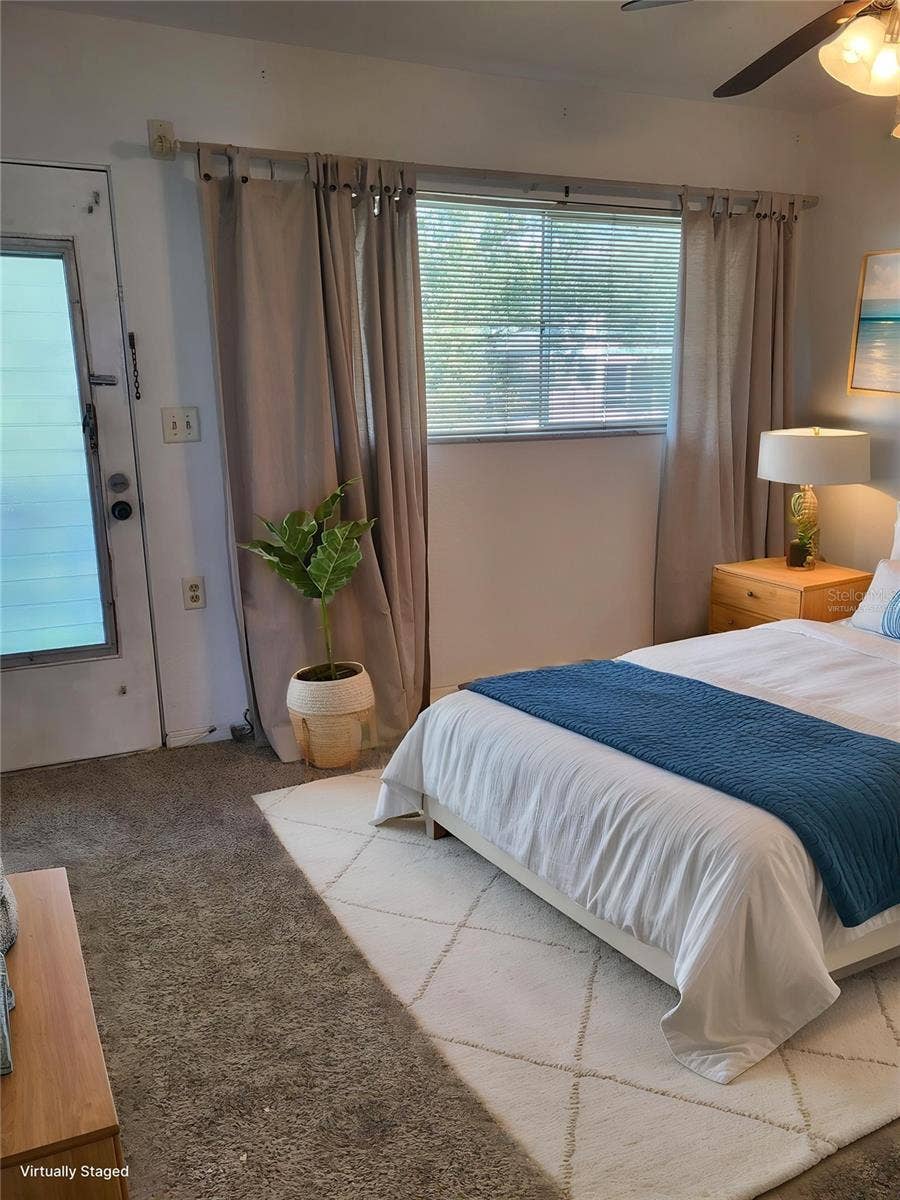 8425 112TH STREET, #206, Seminole, FL 33772 Virtually staged bedroom