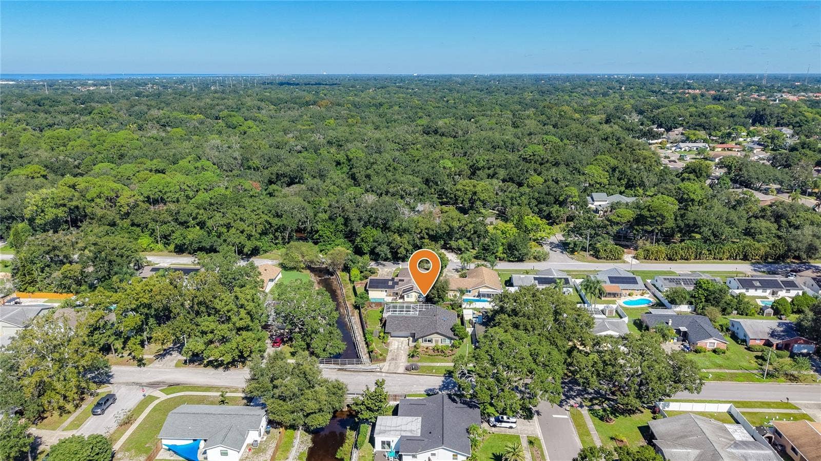 1852 SOURWOOD BOULEVARD, Dunedin, FL 34698 Aerial View North