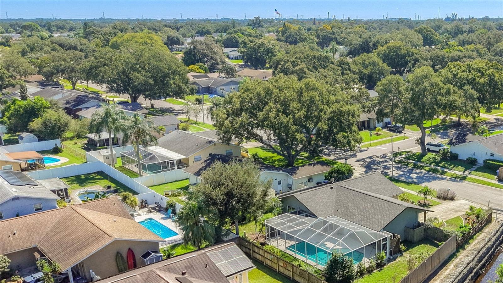 1852 SOURWOOD BOULEVARD, Dunedin, FL 34698 Aerial View Southeast