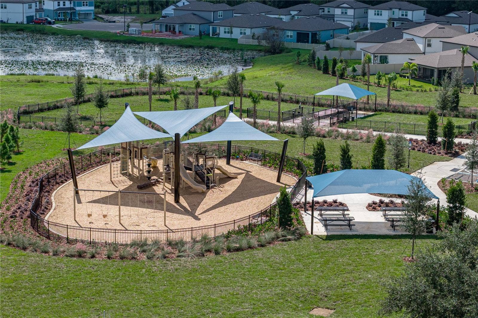 1076 KISTNA DRIVE, Zephyrhills, FL 33540 Community Playground and Picnic Pavilion