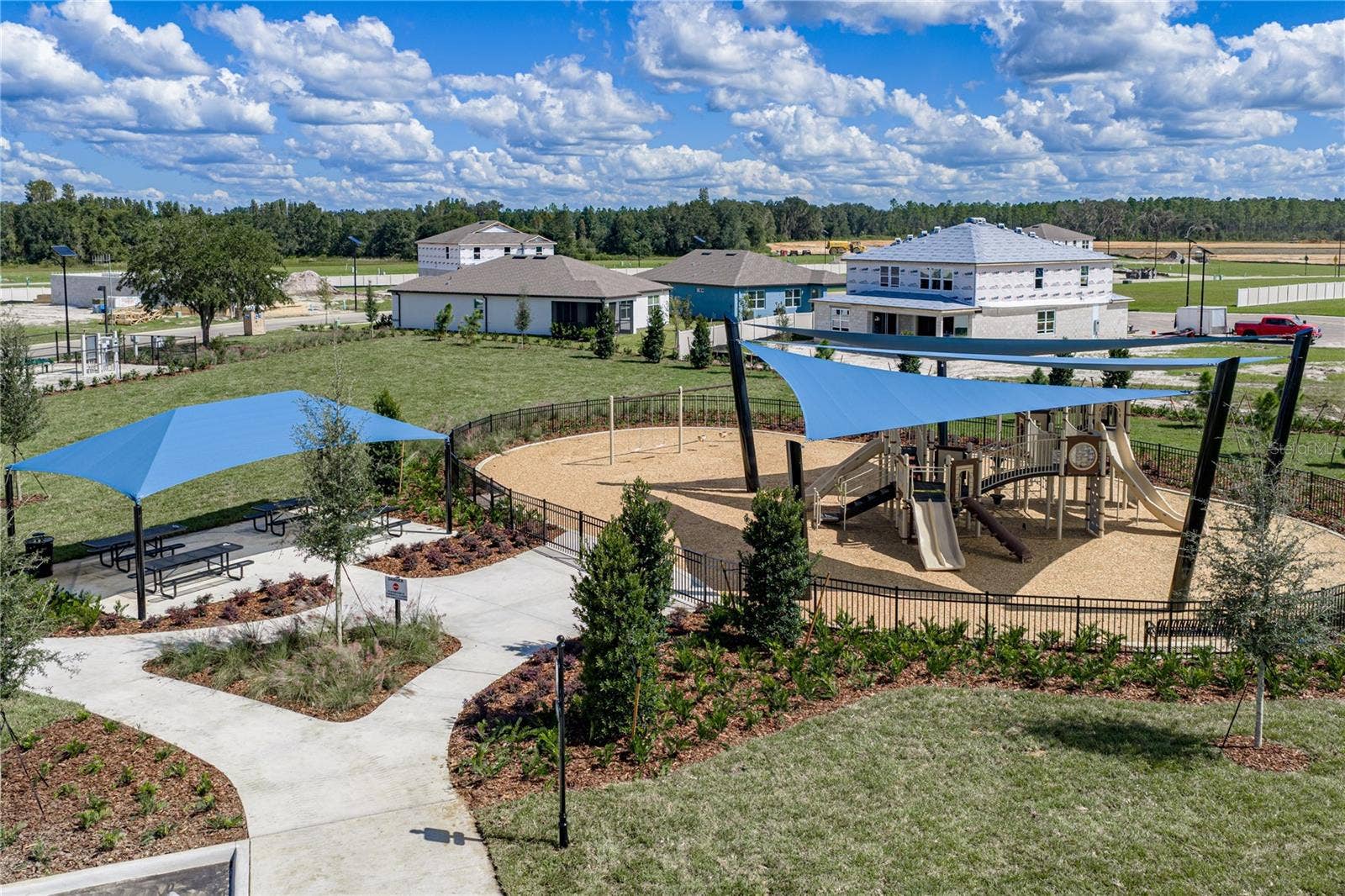 1076 KISTNA DRIVE, Zephyrhills, FL 33540 Community Playground and Picnic Pavilion