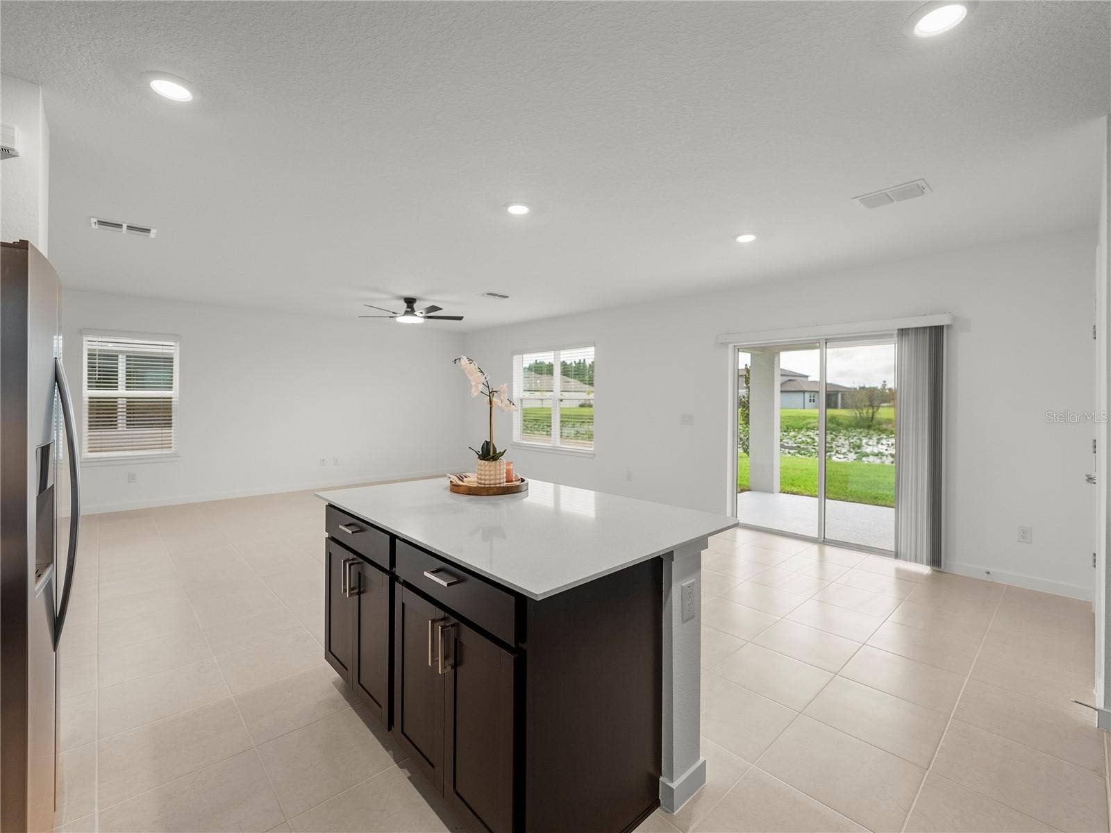 1076 KISTNA DRIVE, Zephyrhills, FL 33540 View to Conservation from Kitchen