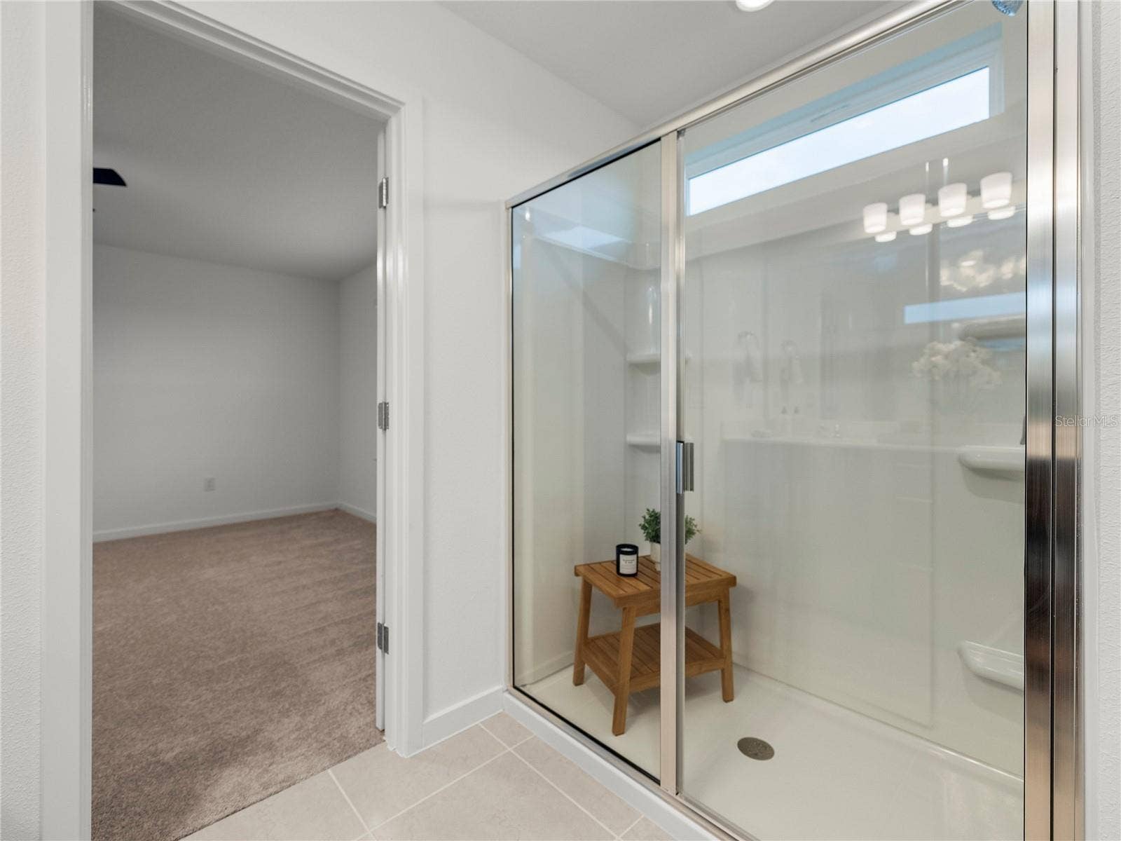 1076 KISTNA DRIVE, Zephyrhills, FL 33540 Primary Bath Walk in Enclosed Shower