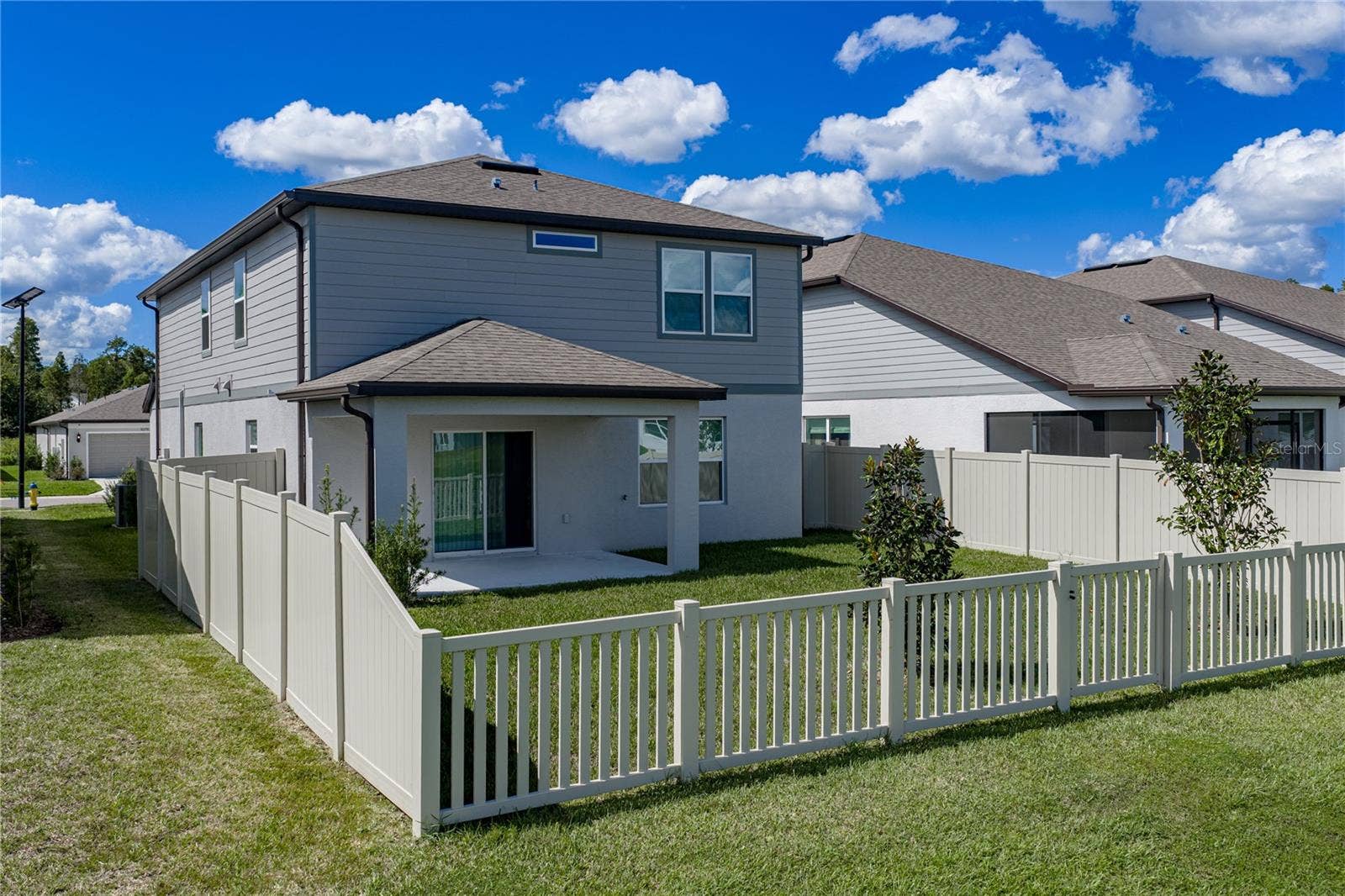 1076 KISTNA DRIVE, Zephyrhills, FL 33540 Rear View of Home