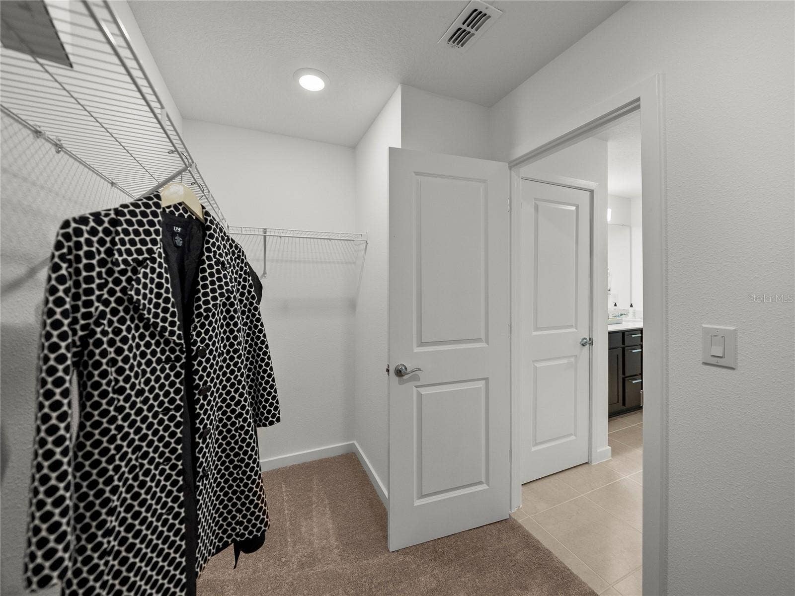 1076 KISTNA DRIVE, Zephyrhills, FL 33540 Alternate View of Primary Suite Walk in Closet