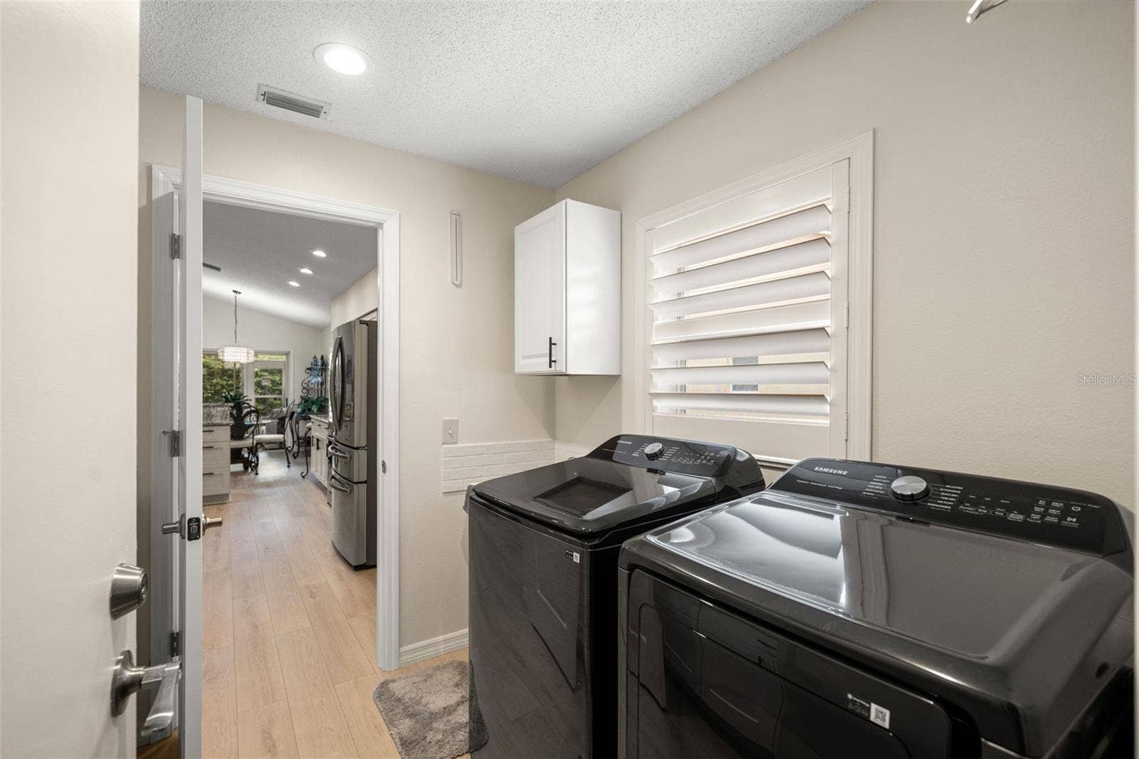 Inside Laundry room