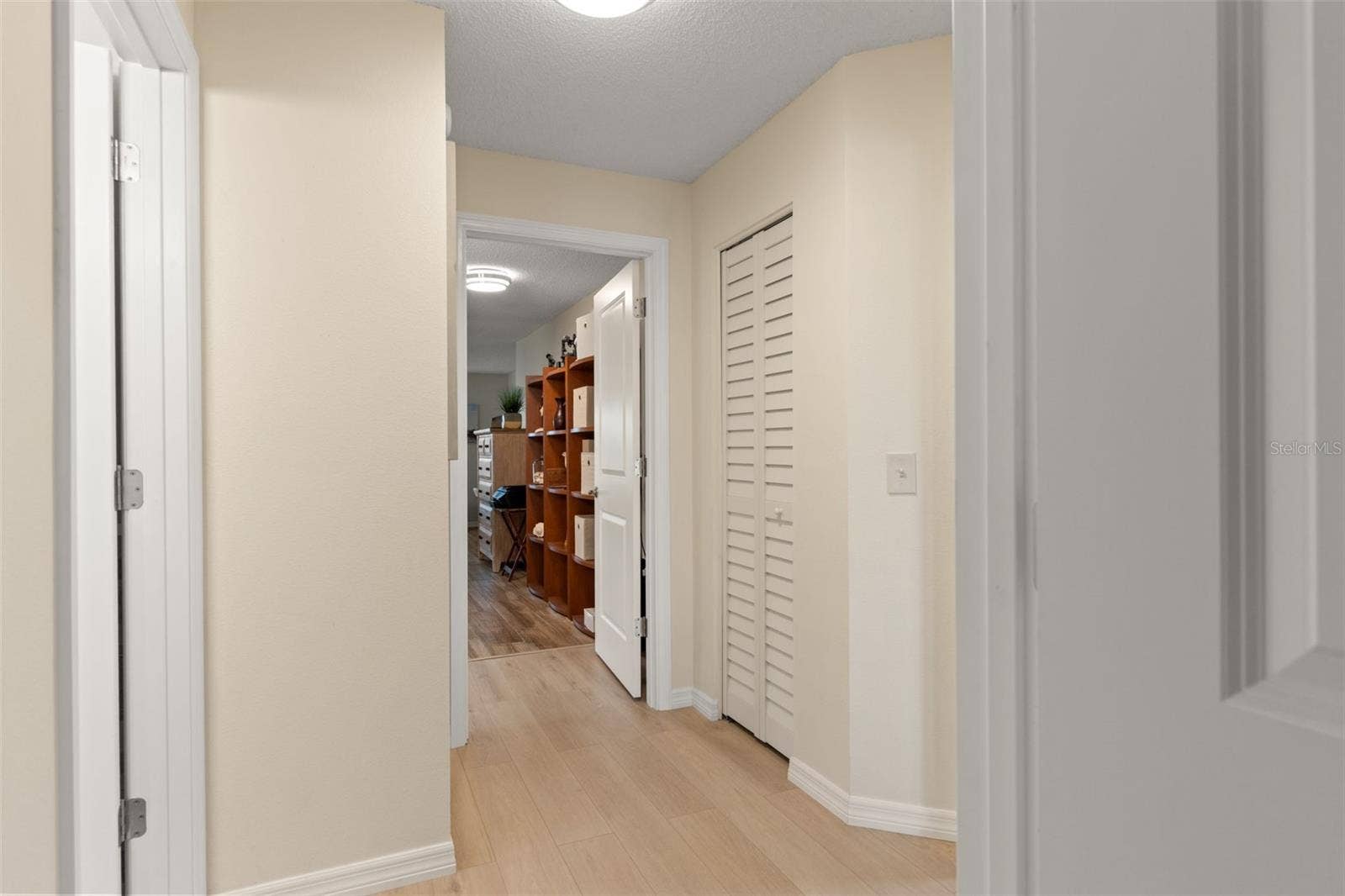 Hallway to Primary suite