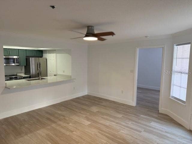 1000 W HORATIO STREET, #125, Tampa, FL 33606 Living Room/Dining room with new flooring
