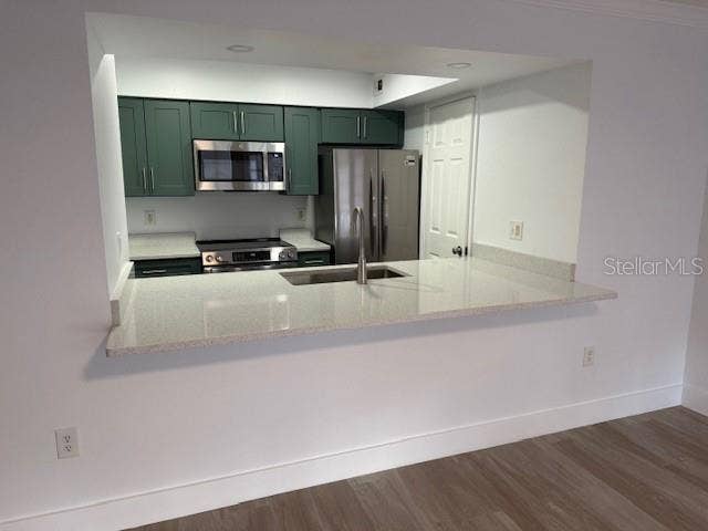 1000 W HORATIO STREET, #125, Tampa, FL 33606 Open concept kitchen bar