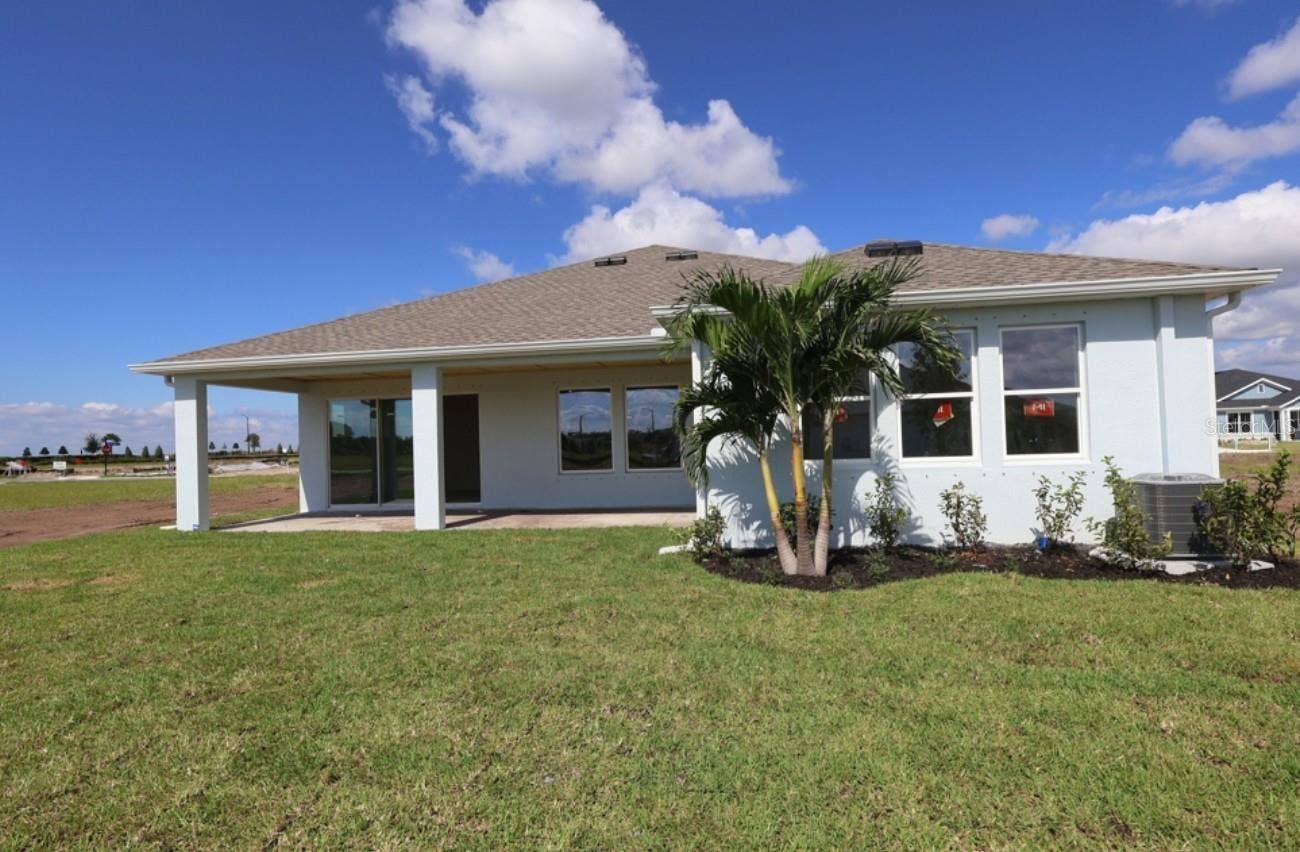 12835 SALTY DOG CROSSING, Palmetto, FL 34221 Rear Exterior **Under Construction