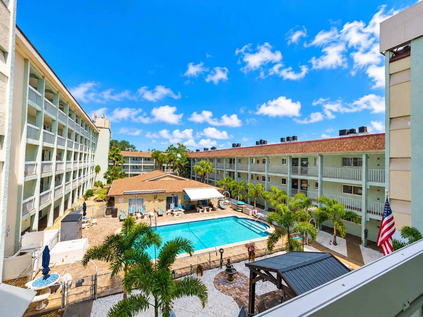 Pool View from West side