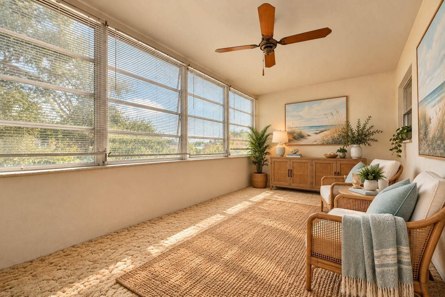 Virtually Staged - Florida Room