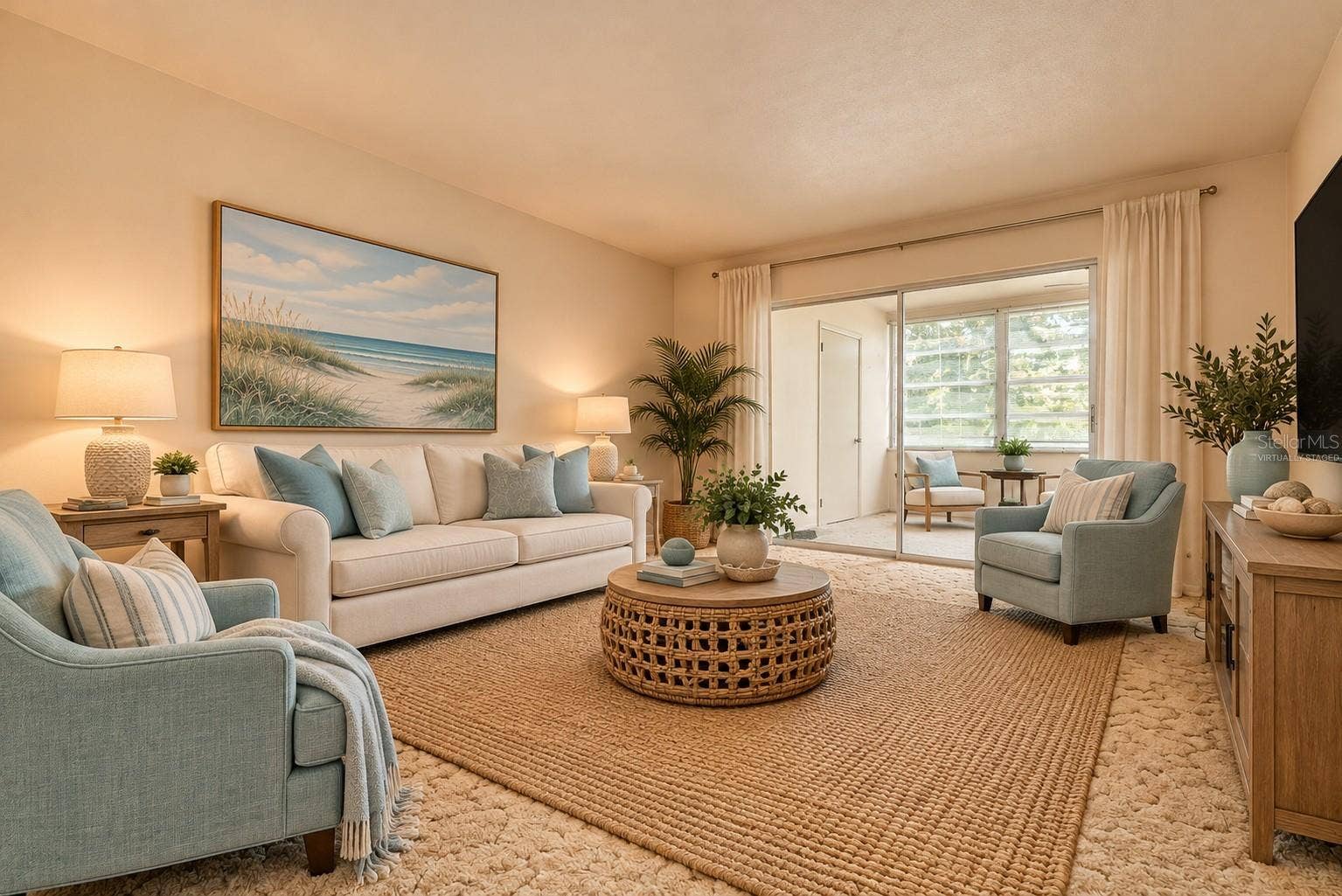 Virtually Staged - Living Area