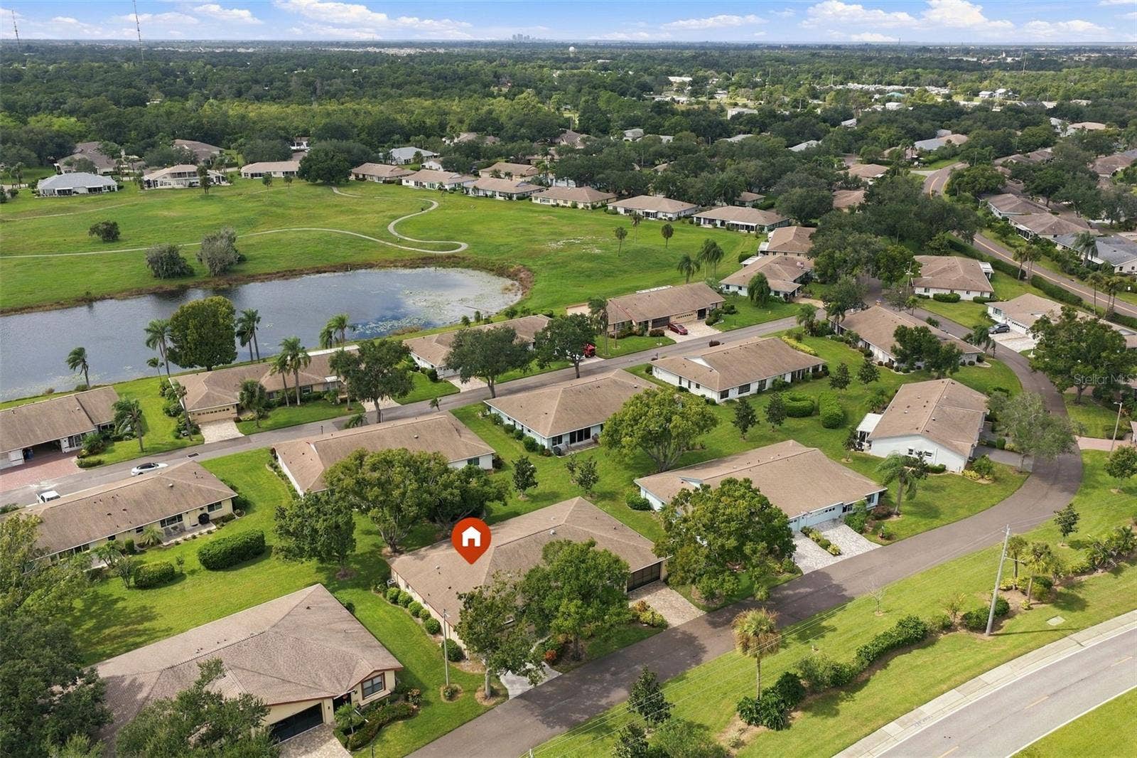 2519 LONIGAN PLACE, #287, Sun City Center, FL 33573 Birds Eye View of your Home