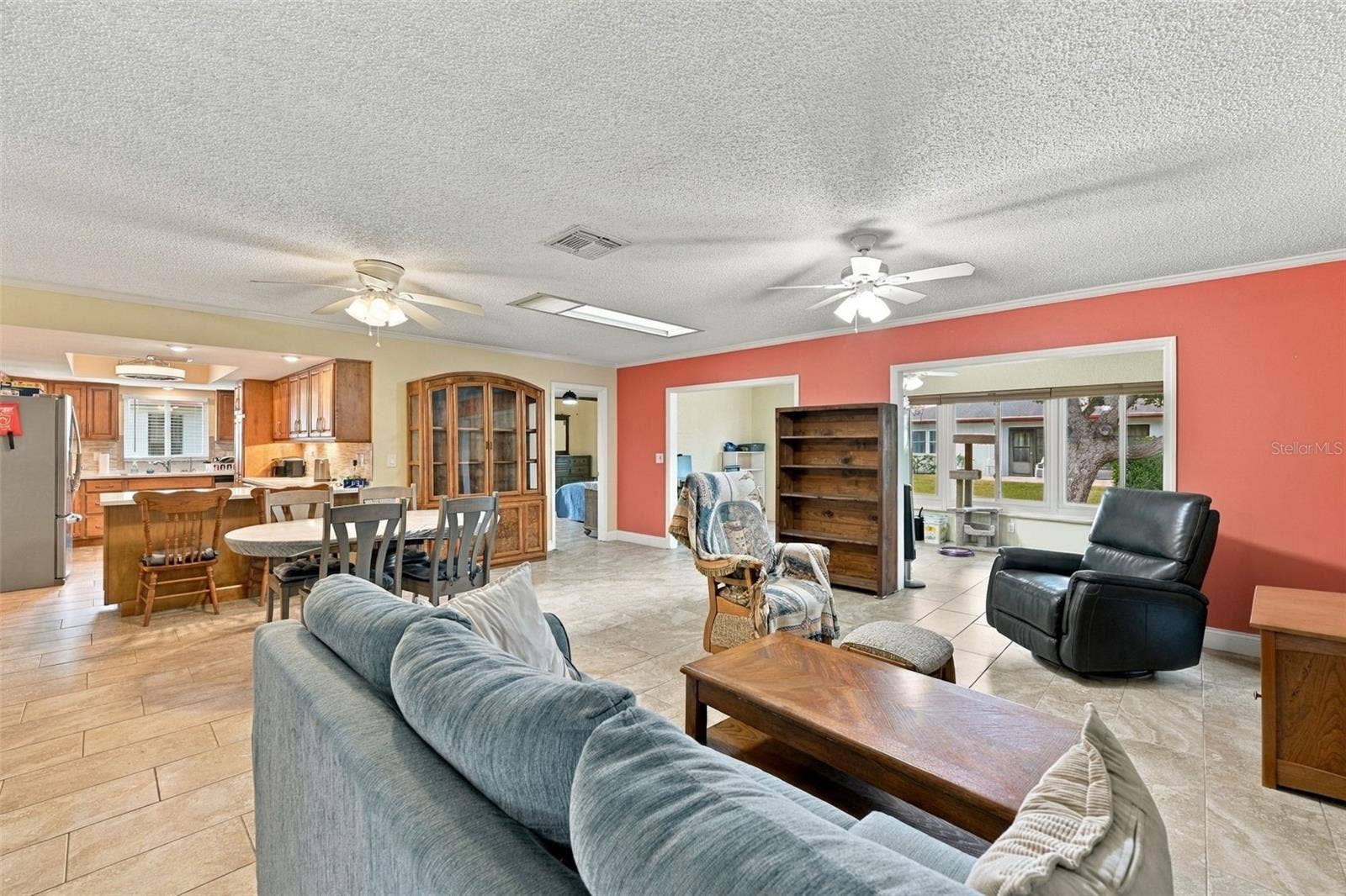 2519 LONIGAN PLACE, #287, Sun City Center, FL 33573 Family Room looking onto the Dining AREA