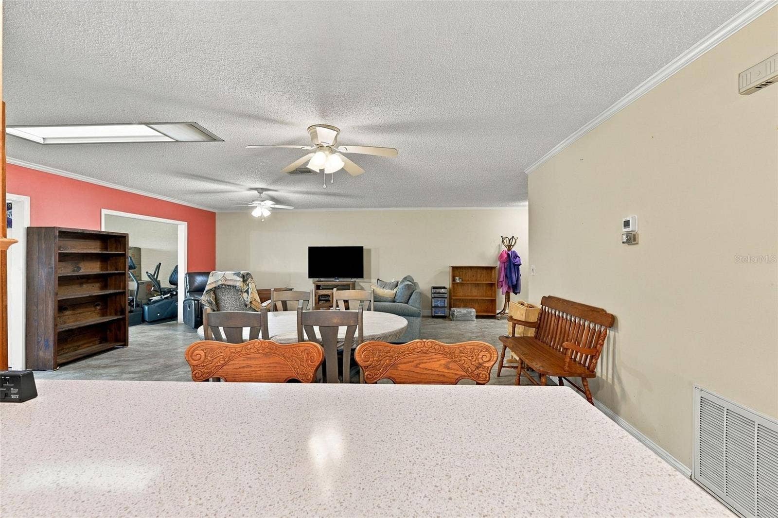 2519 LONIGAN PLACE, #287, Sun City Center, FL 33573 Kitchen looking into the Dining Area