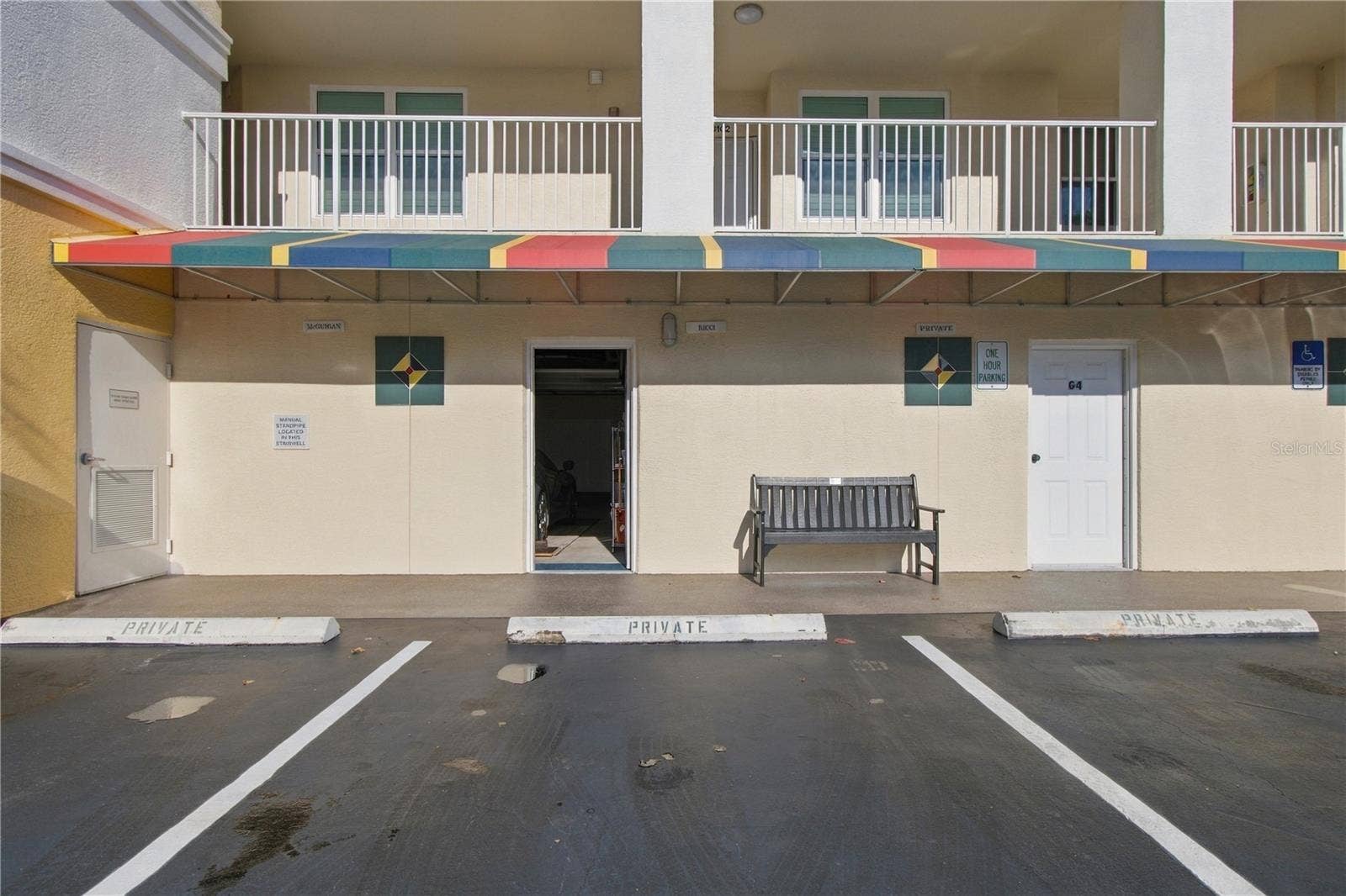 1200 COUNTRY CLUB DRIVE, #3202, Largo, FL 33771 Parking front of building right below unit