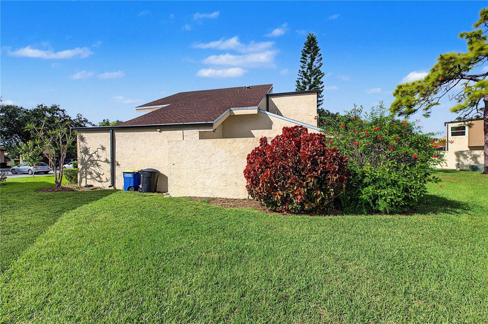 2729 FOXFIRE COURT, #C, Clearwater, FL 33761 Side yard - cul de sac lot