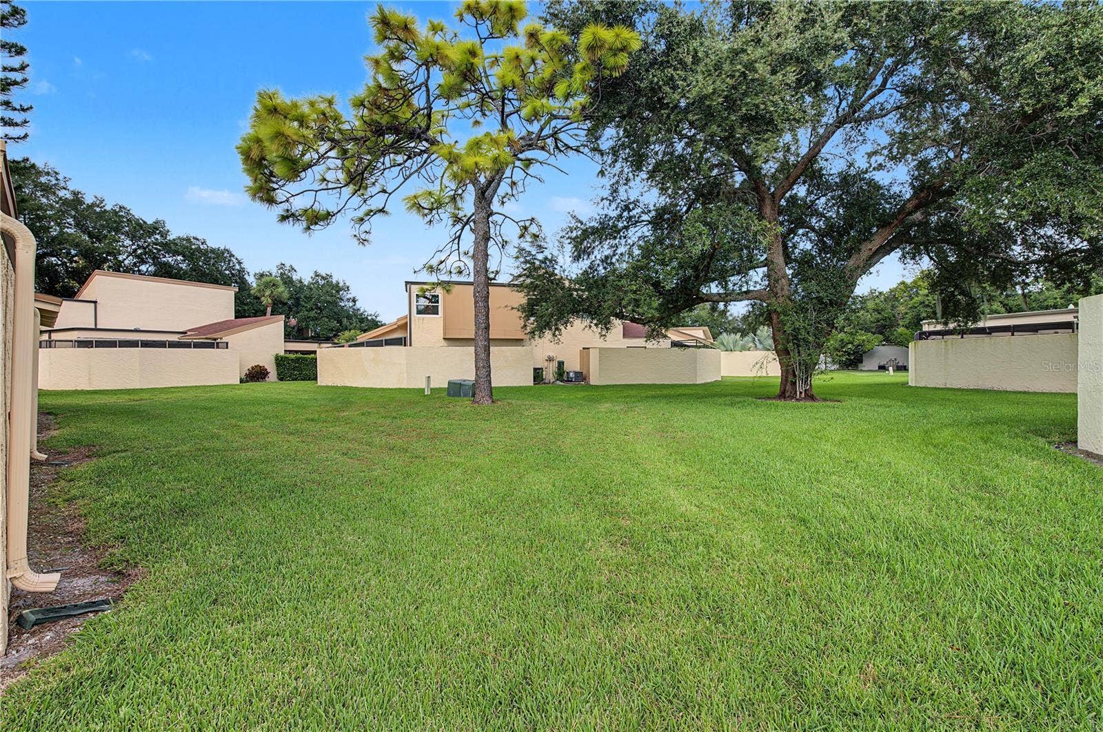 2729 FOXFIRE COURT, #C, Clearwater, FL 33761 Back Yard -cul de sac lot