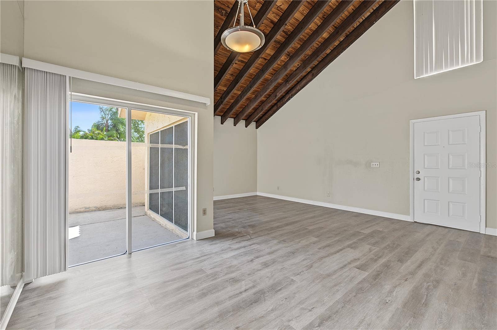 2729 FOXFIRE COURT, #C, Clearwater, FL 33761 Dining Room, Private walled outside patio to the right, lots of sunlight.