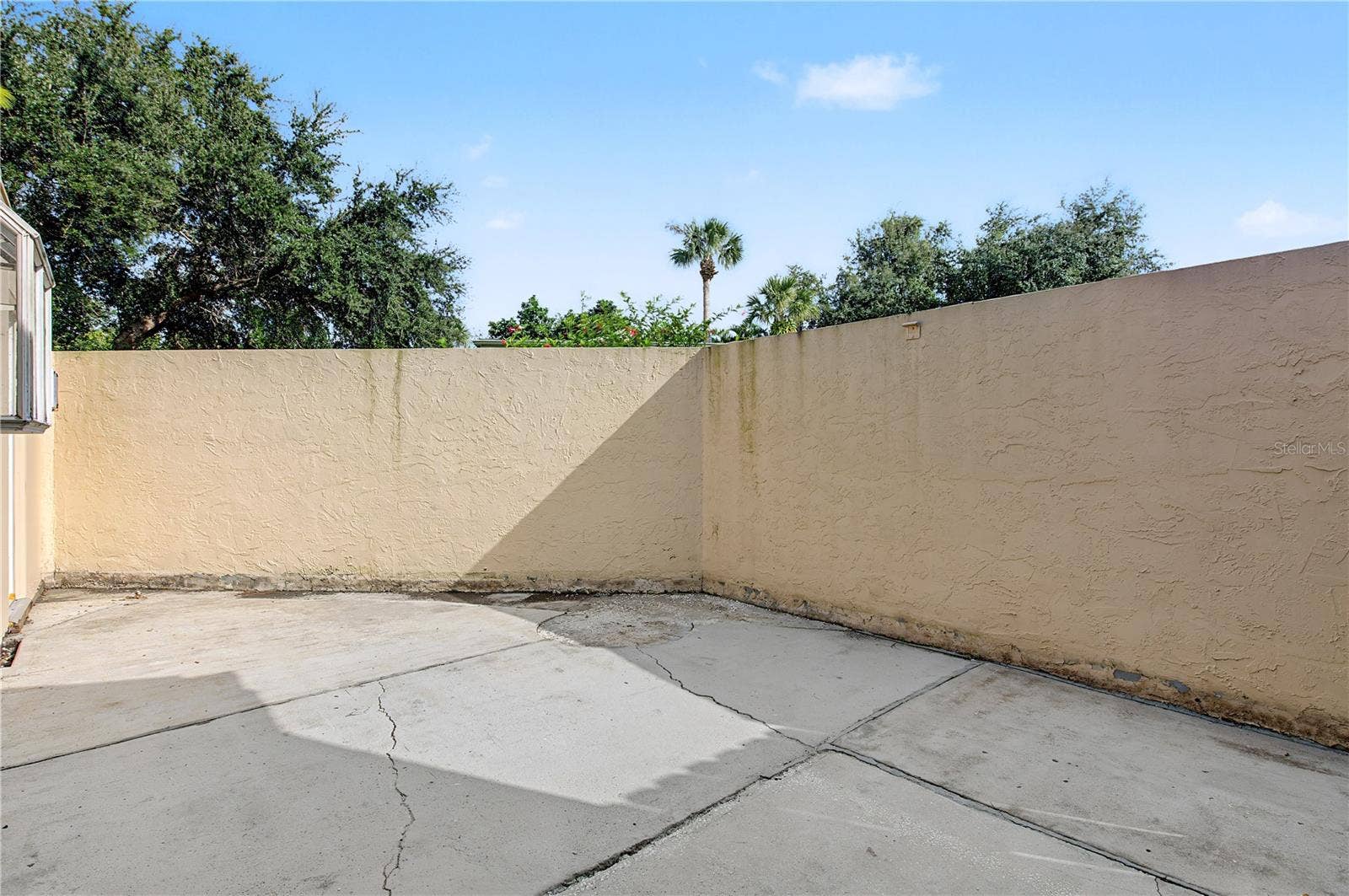 2729 FOXFIRE COURT, #C, Clearwater, FL 33761 Outdoor private patio just off of the Family Room