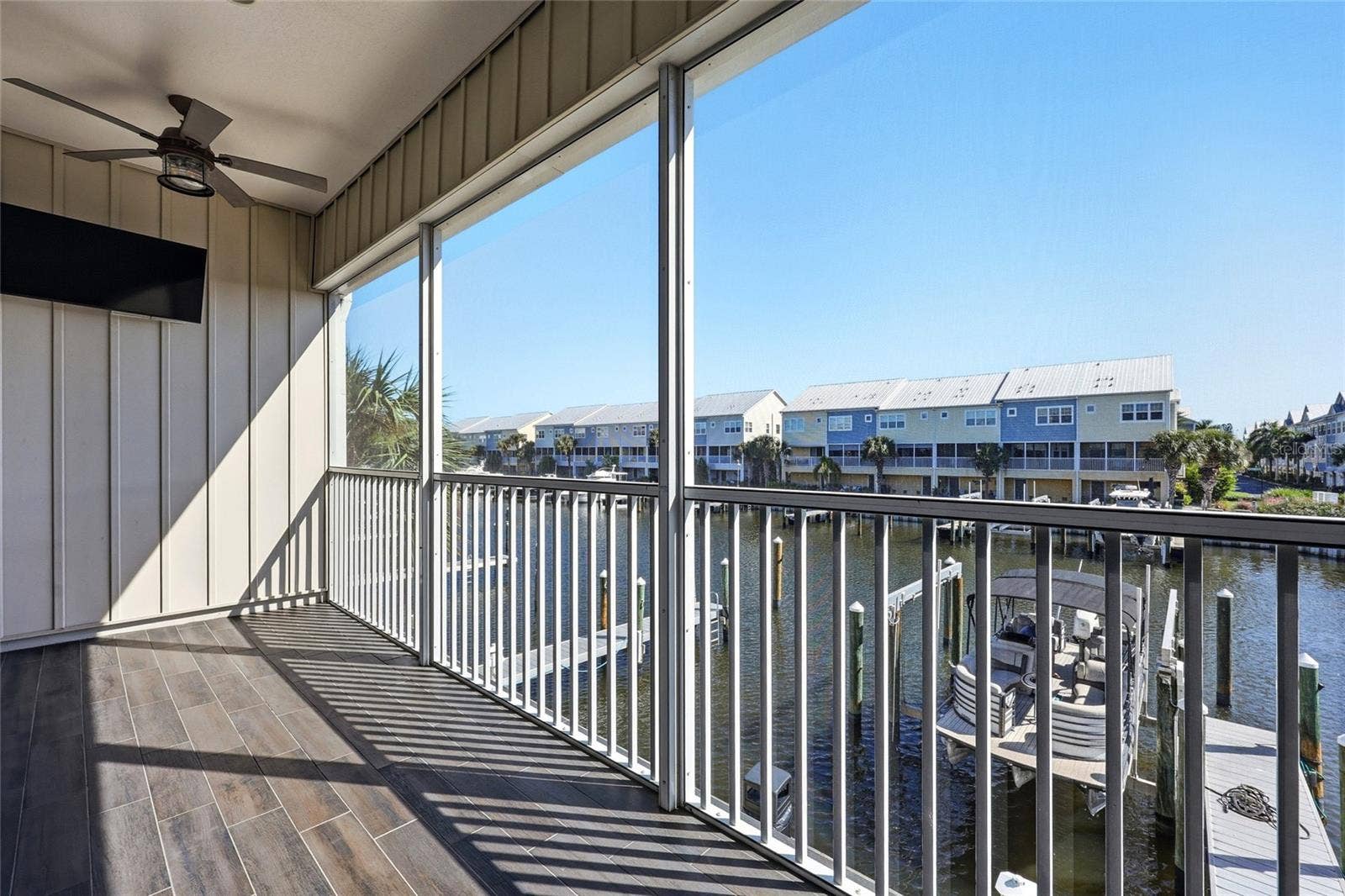 6072 MOORINGS DRIVE S, St Petersburg, FL 33712 Private Balcony with screen - no bugs/waterview