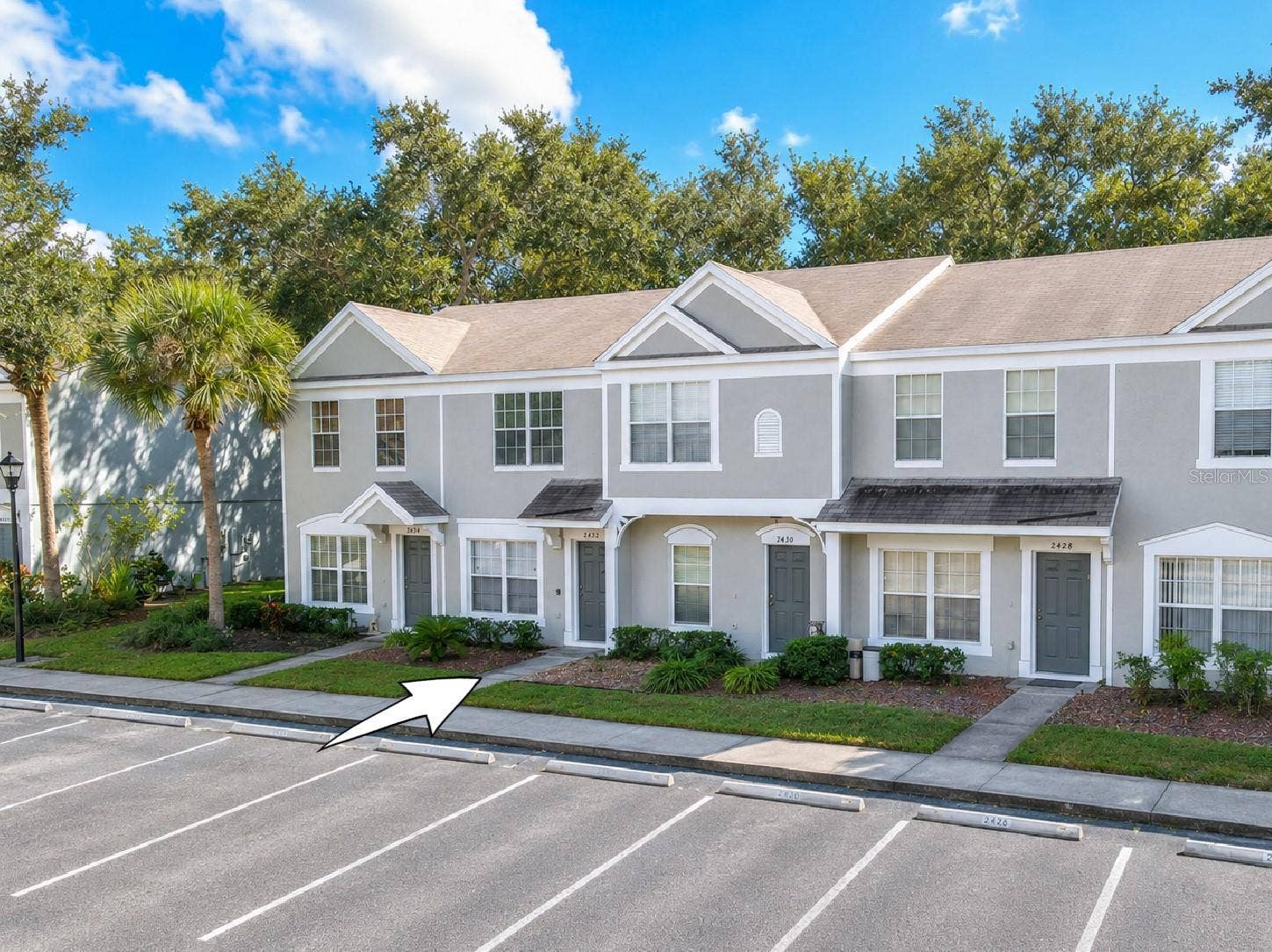 2432 LAKE WOODBERRY CIRCLE, Brandon, FL 33510 2 bedroom, 1 full bath, 1 half bath townhome with screened in porch.
