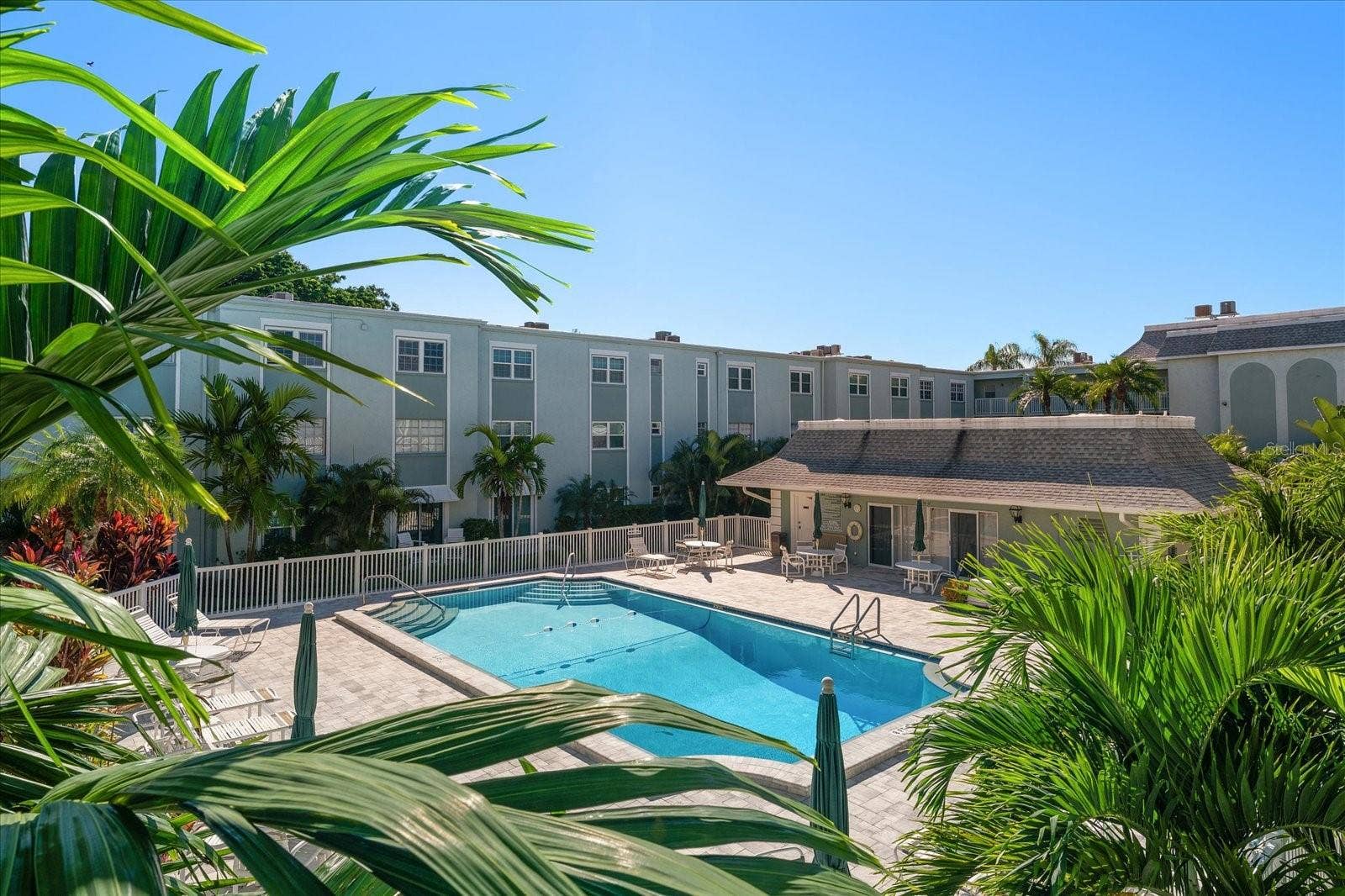 1706 BELLEAIR FOREST DRIVE, #238, Belleair, FL 33756 Heated pool and clubhouse, lush landscaping